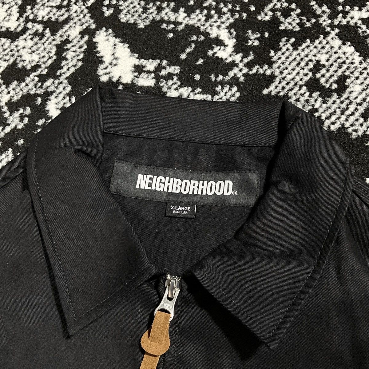 Neighborhood NEIGHBORHOOD ZIP WORK JKT 2024 IN BLACK - XLARGE Size US XL / EU 56 / 4 - 5 Thumbnail