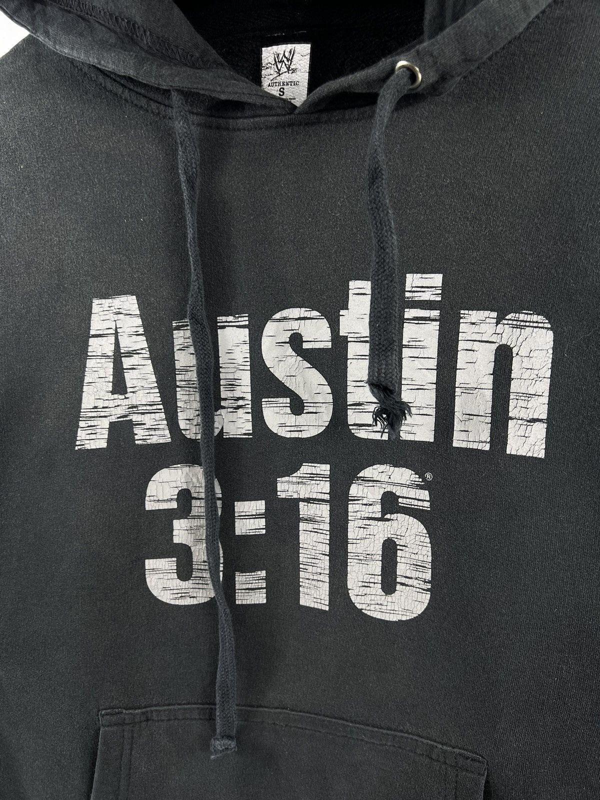 WWE 🥊 WWE Steve Austin 3:16 Stone Cold Hoodie skull back hit Size US S / EU 44-46 / 1 - 5 Thumbnail