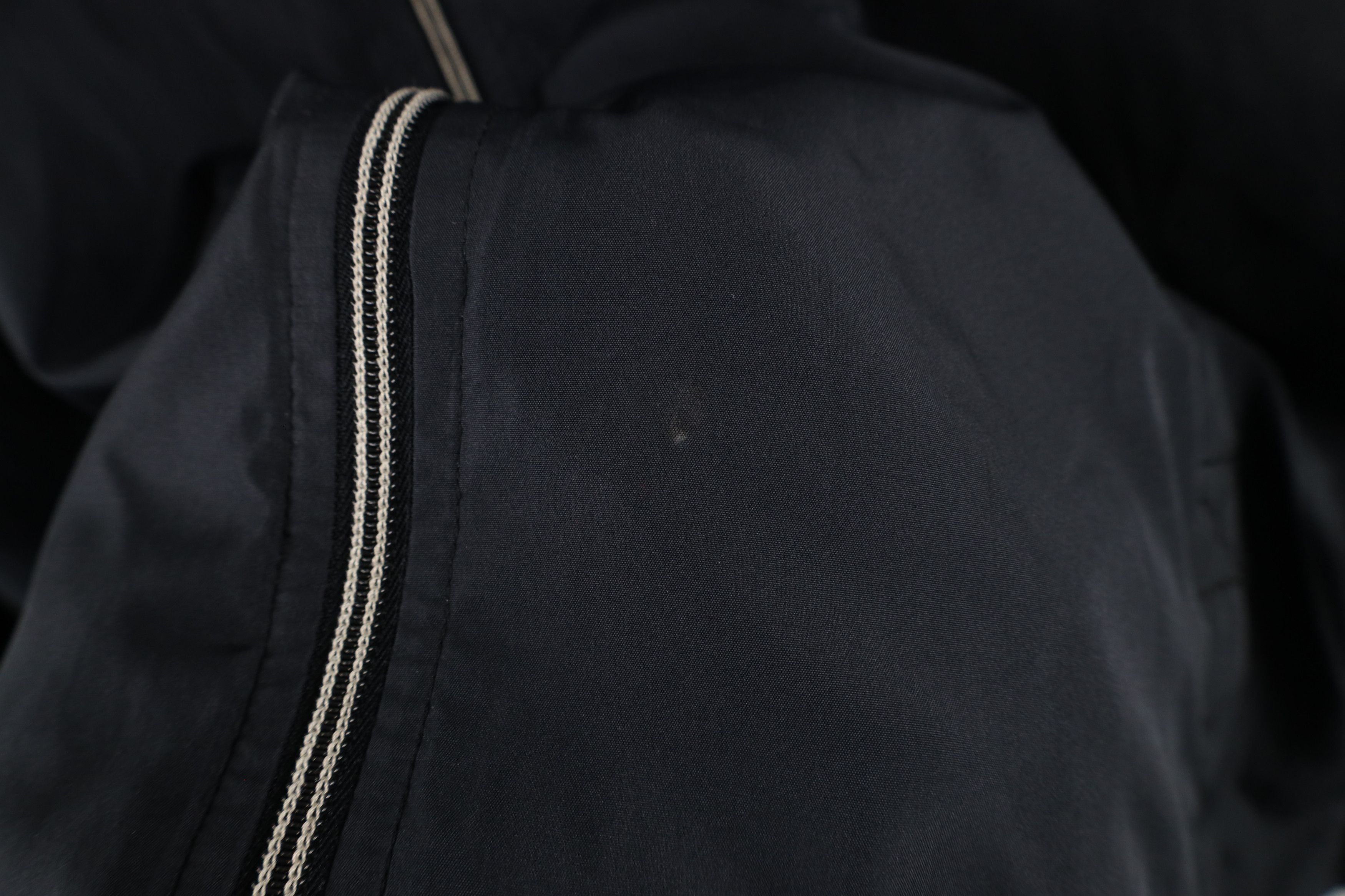 Champion × Vintage Vintage 90s Champion Full Zip Cafe Racer Windbreaker Jacket Size US M / EU 48-50 / 2 - 15 Thumbnail