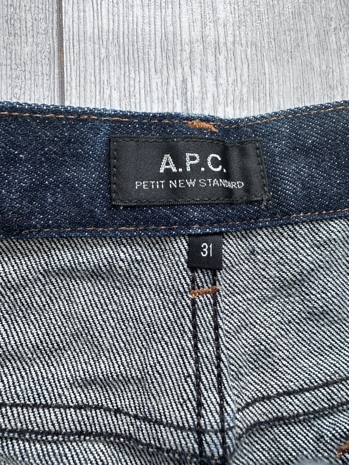 A.P.C. × Japanese Brand A.P.C. Selvedge Denim Jeans Men’s 31 Size US 31 - 4 Thumbnail