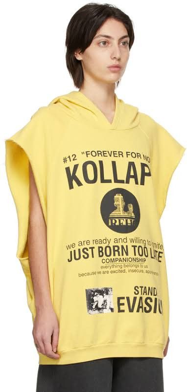 Raf Simons Kollaps archive redux Hoodie Size US M / EU 48-50 / 2 - 3 Thumbnail