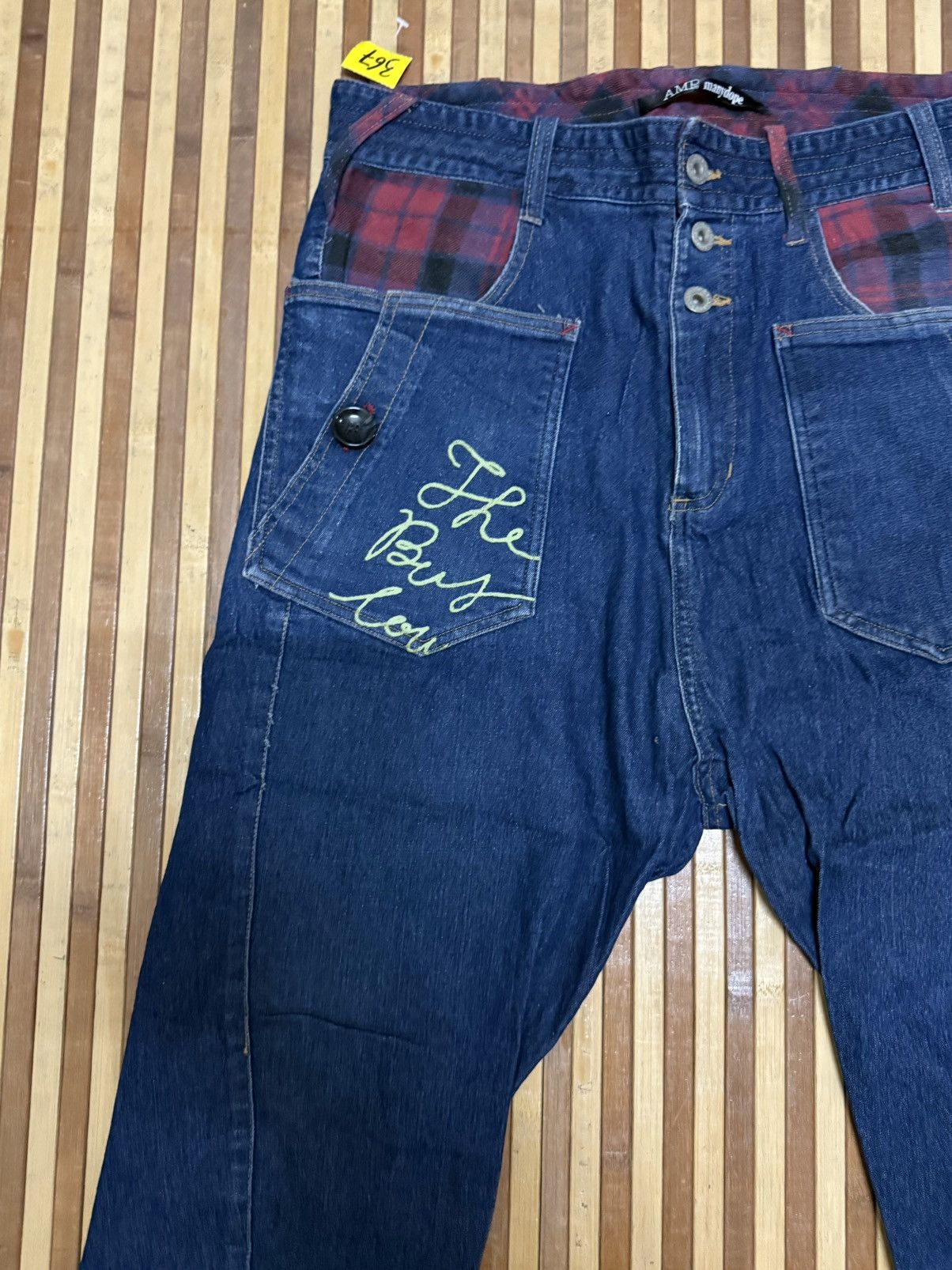AMP AMP Manydope Denim Cargo Pants / Urban Style / Streetwear Size US 32 / EU 48 - 5 Thumbnail