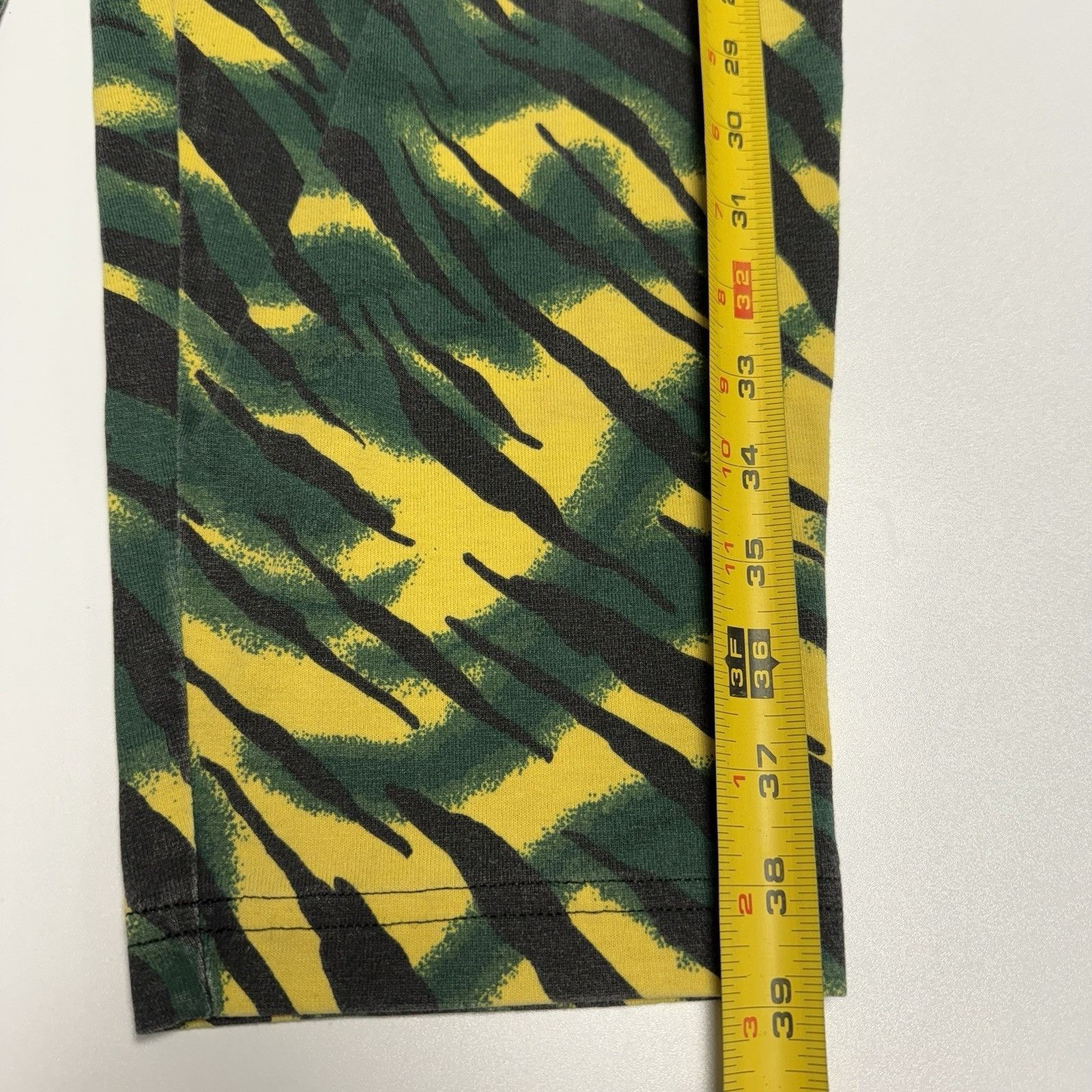 NFL × Vintage VTG 90s NIXZ Green Bay Packers Pants MC Hammer Workout Zubaz Size US 33 - 14 Thumbnail
