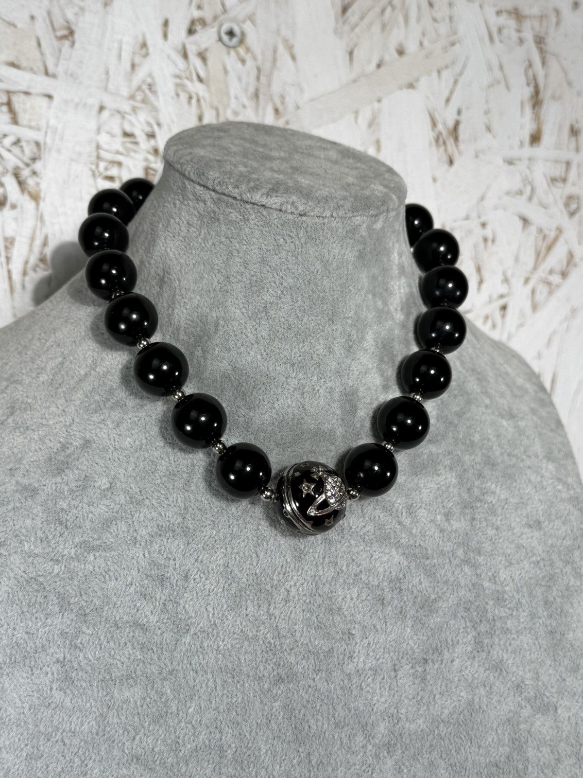Vivienne Westwood Vivienne Westwood Rare Beads Necklace In Black Size ONE SIZE - 2 Thumbnail