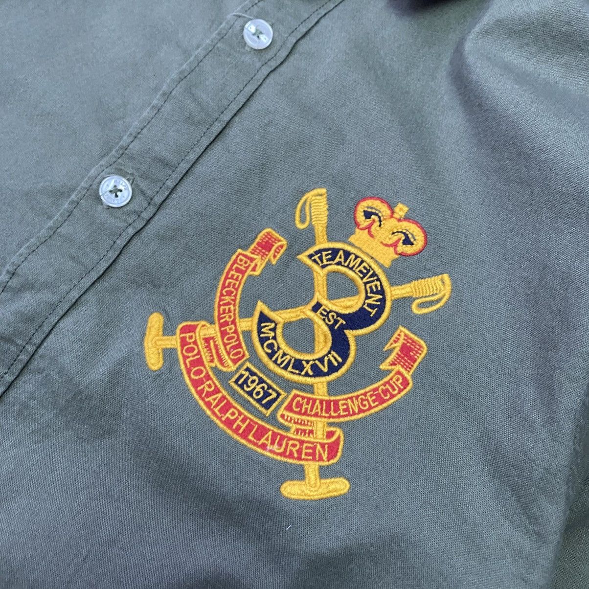 Polo Ralph Lauren Vintage Polo Ralph Lauren Big Logo y2k streetwear shirt Size US M / EU 48-50 / 2 - 3 Thumbnail