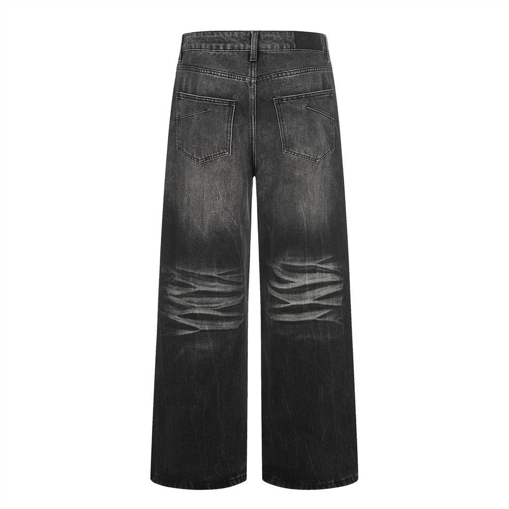 Vintage Men's American Vintage Washed & Whiskered Jeans Size US 32 / EU 48 - 2 Thumbnail