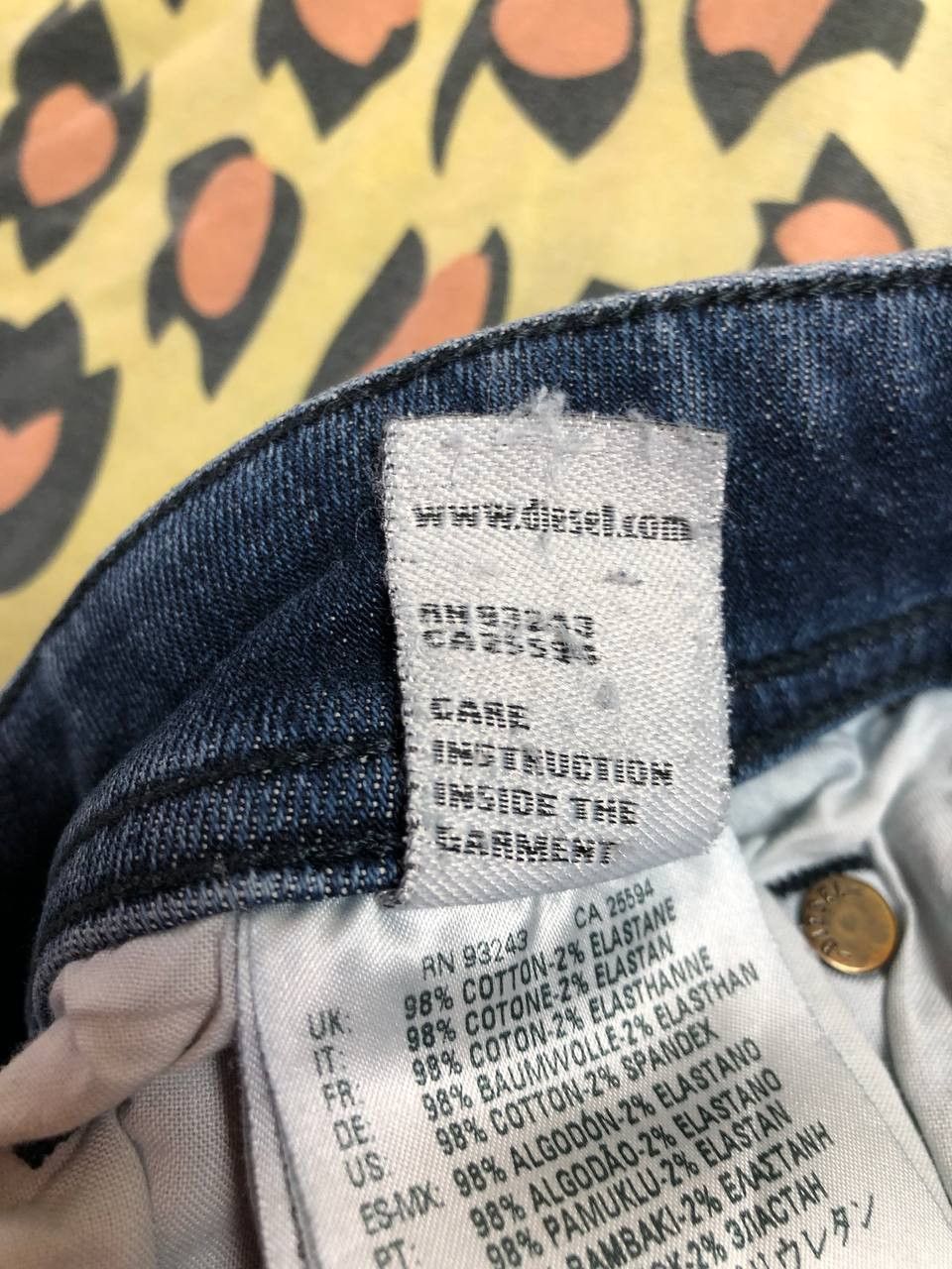 Diesel Vintage Diesel Japanese Style Y2K Flared Jeans Pants Hype Size 28" / US 6 / IT 42 - 4 Thumbnail