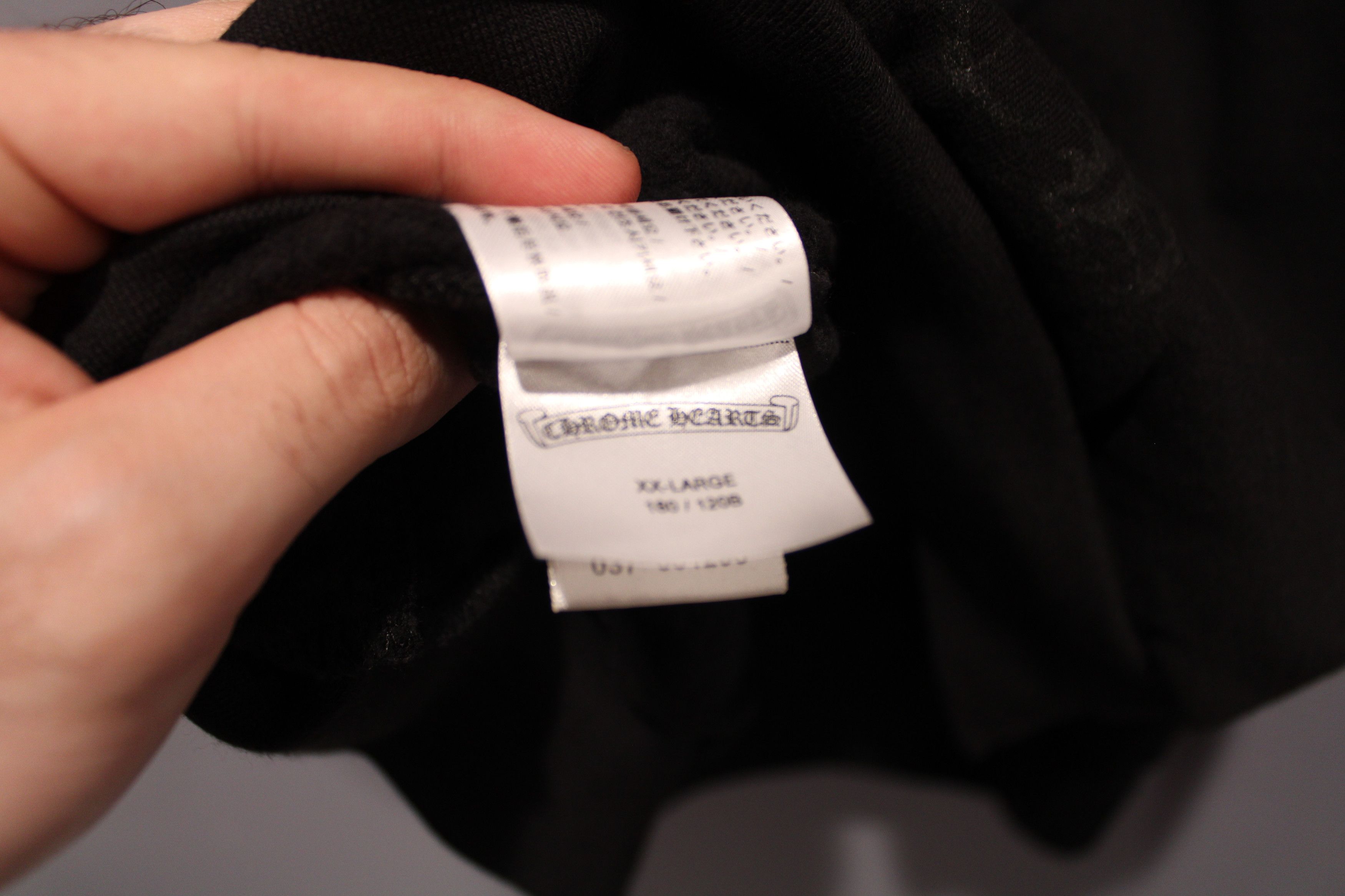 Chrome Hearts CHROME HEARTS 1998 VERTICAL LOGO ONLINE HOODIE Size US XXL / EU 58 / 5 - 3 Thumbnail