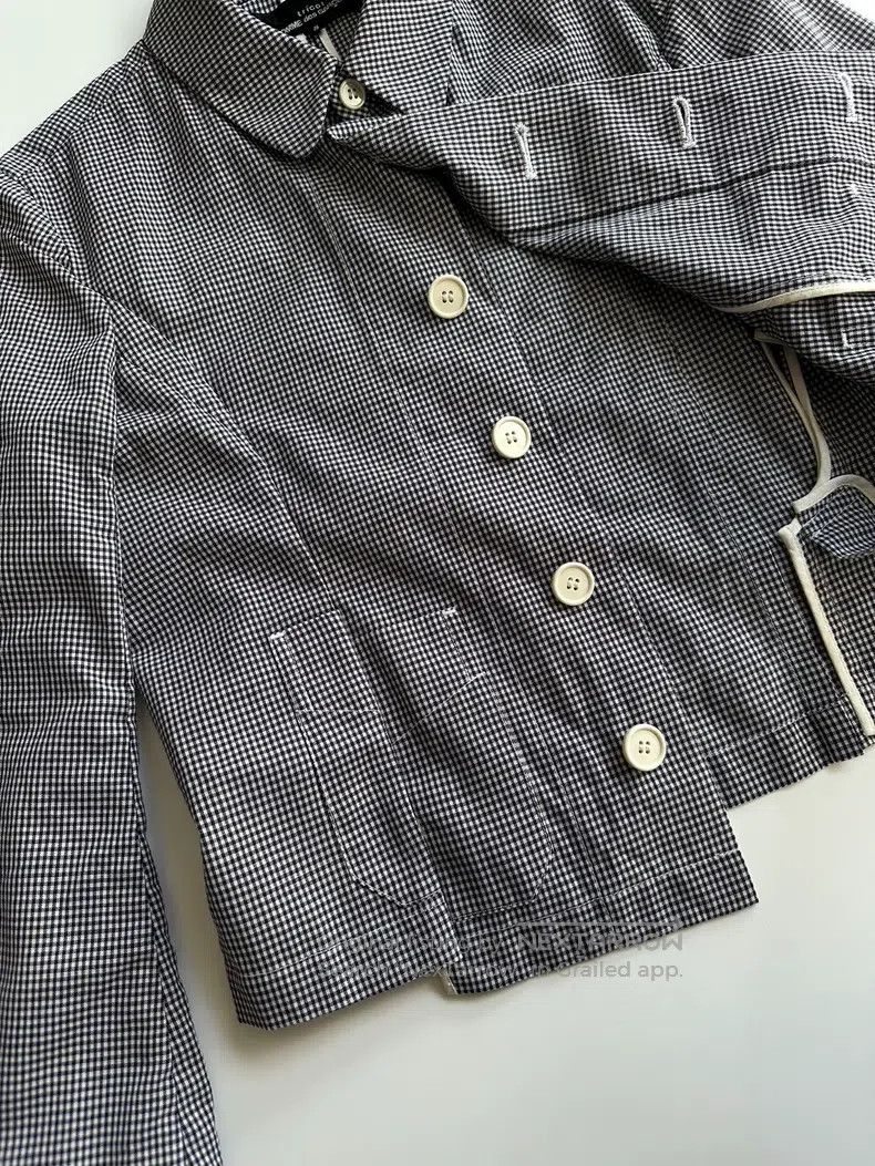 Comme des Garcons Comme des Garcons Houndstooth Shirt Jacket Size S / US 4 / IT 40 - 5 Thumbnail
