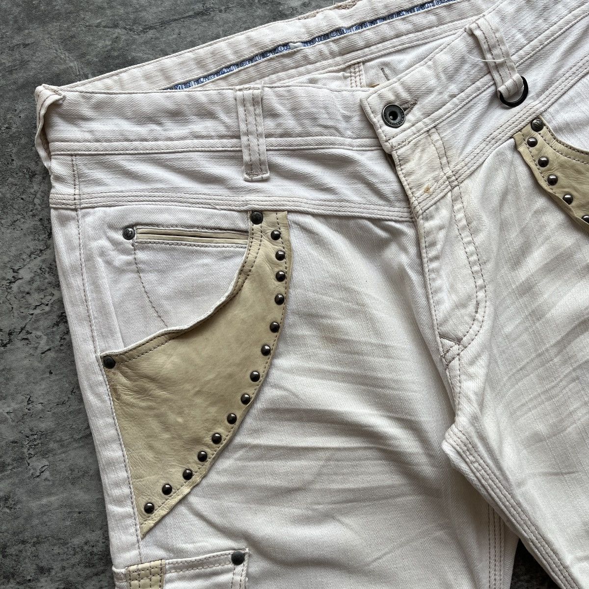 Japanese Brand 2000’s Nicole Club For Men NCFM Jeans Size US 34 / EU 50 - 14 Thumbnail