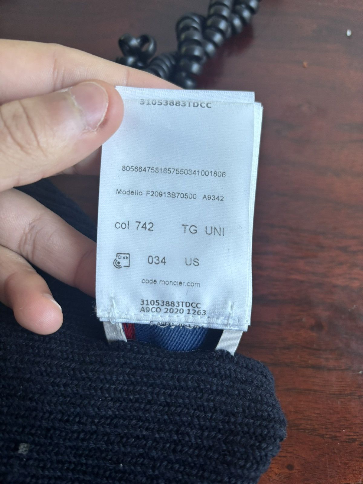 Moncler Moncler beanie Size ONE SIZE - 4 Thumbnail