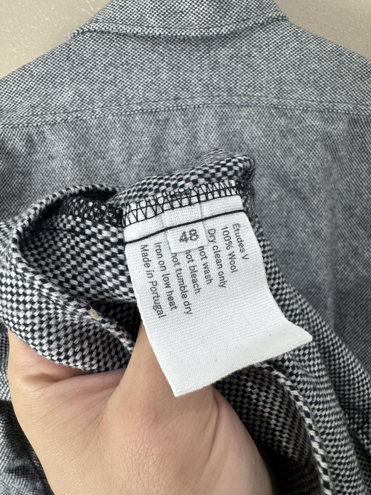 Etudes Etudes Flag logo flannell Shirt Size US M / EU 48-50 / 2 - 5 Thumbnail