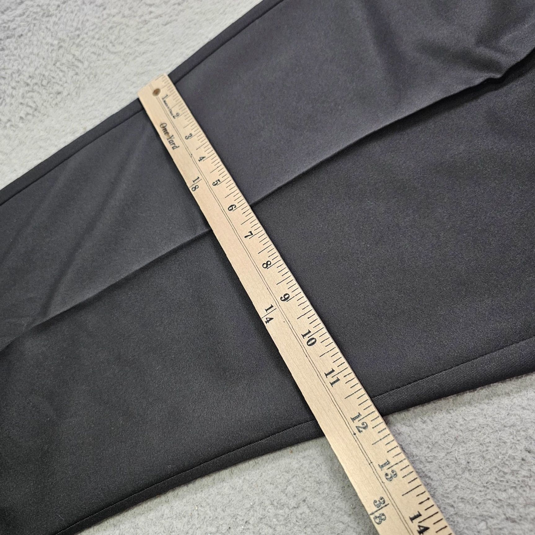 Haggar Haggar Cool 18 Pro Dress Pants Mens 44x30 Black Classic Fit Pleated No Iron Pants Formal Business Size US 44 / EU 60 - 6 Thumbnail