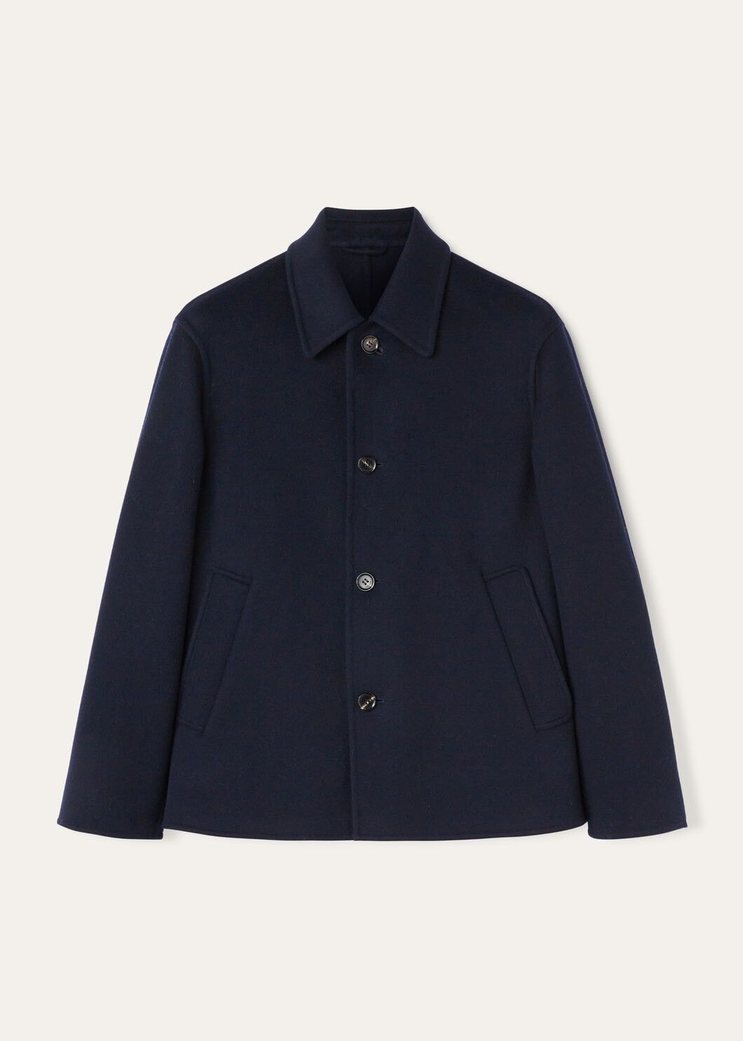 Loro Piana o1w1db10725 FAO3171 Ali Blouson Jacket in Blue Size US L / EU 52-54 / 3 - 1 Thumbnail