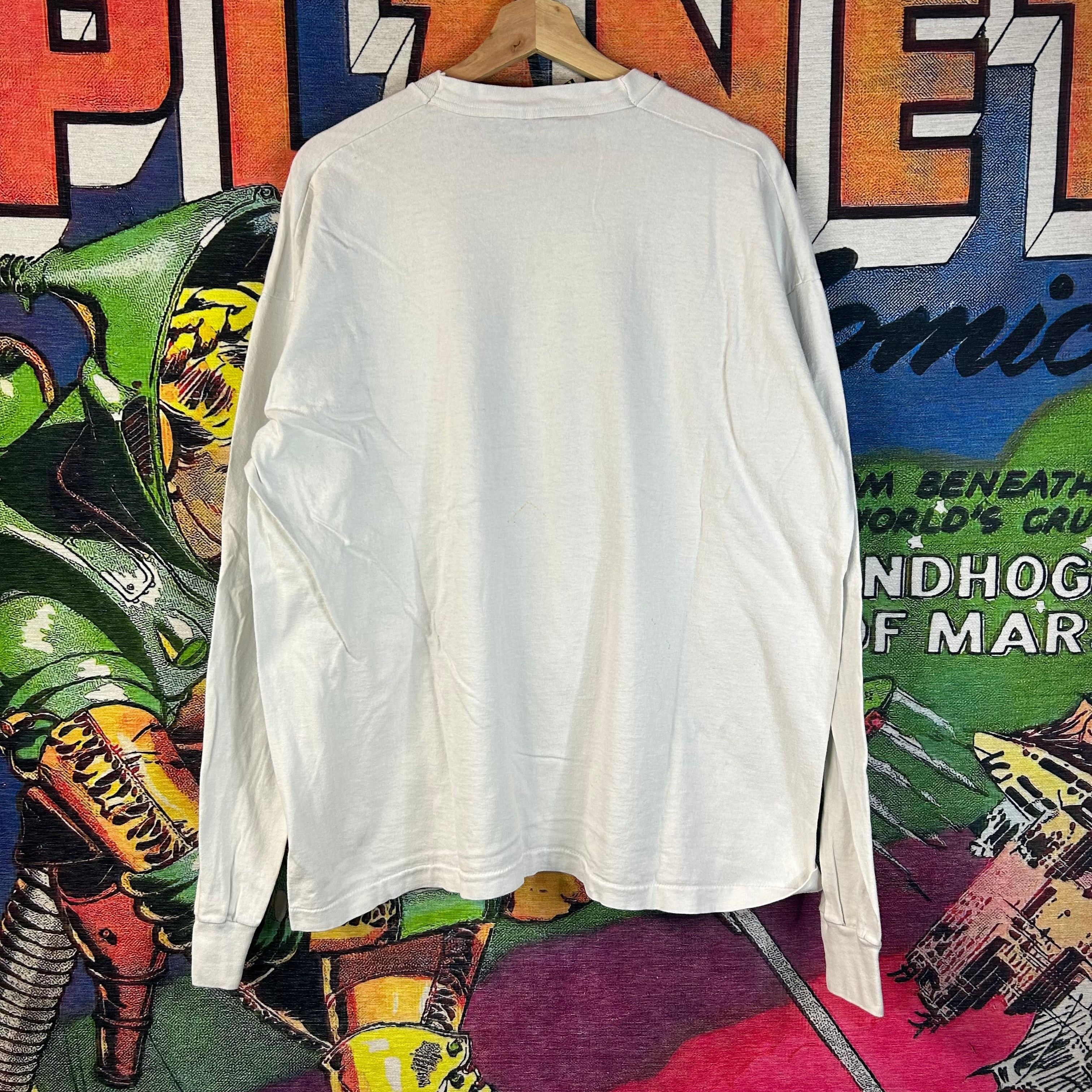 Vintage Vintage 90s Space Jam Marvin the Martian Long Sleeve Tee Size US XL / EU 56 / 4 - 2 Thumbnail