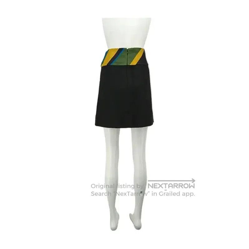 Louis Vuitton Louis Vuitton Black Cashmere Mini Skirt . Size 23" - 2 Thumbnail