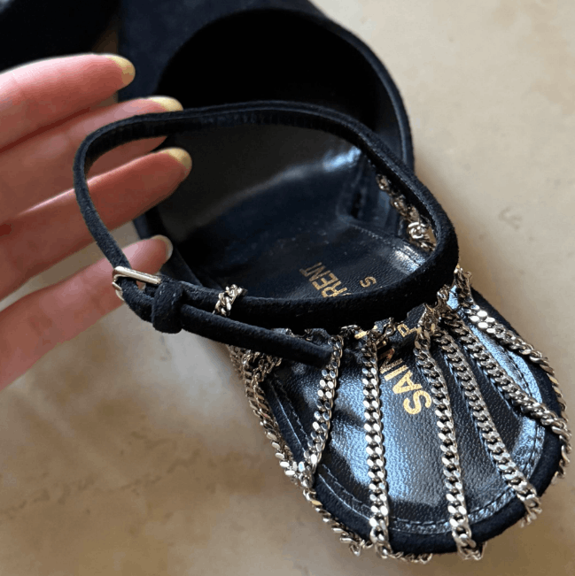 Saint Laurent Paris YSL Stiletto Heels Size US 5 / IT 35 - 8 Thumbnail