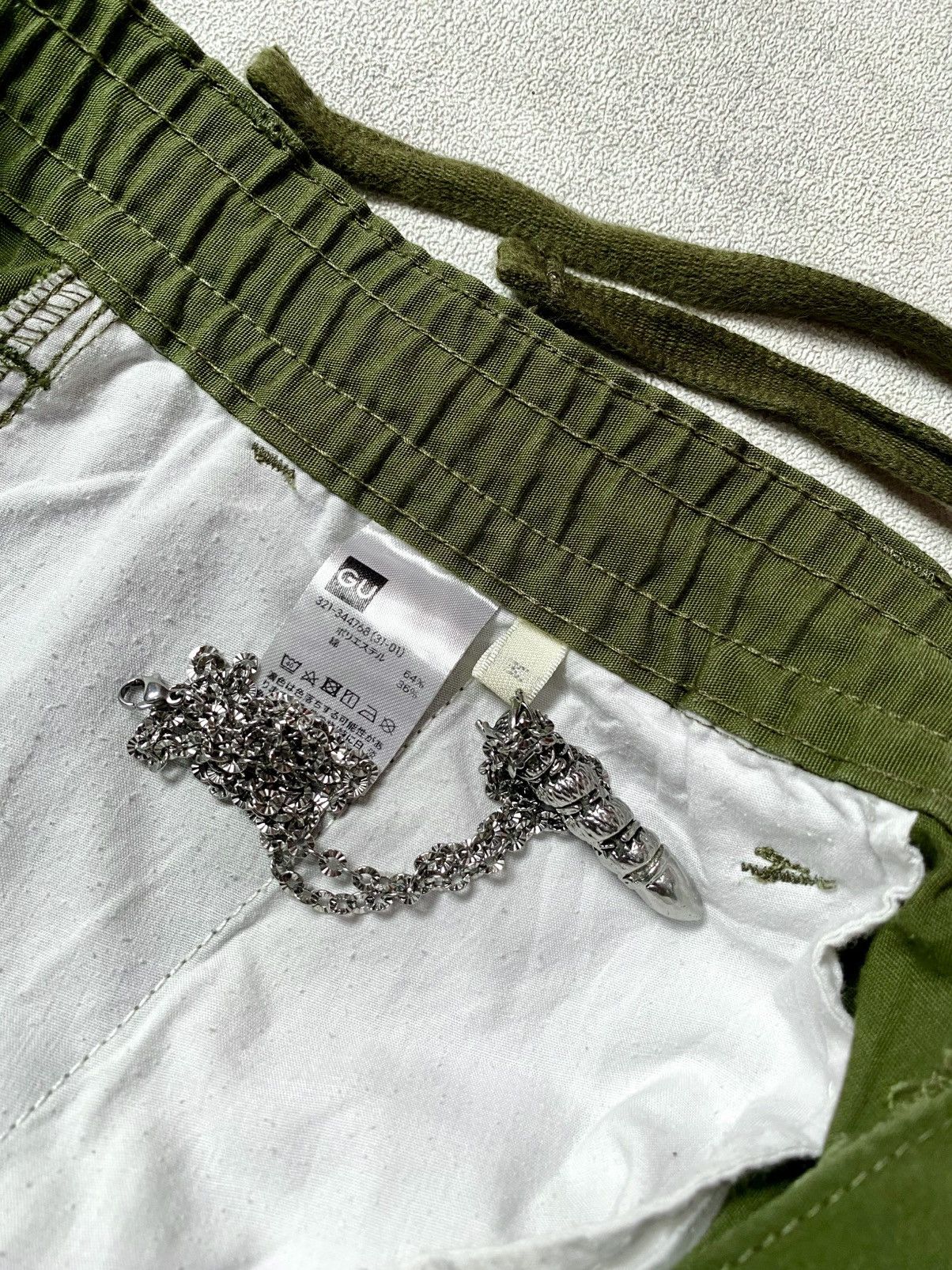 Yohji Yamamoto GU SUPERWIDE YOHJI YAMAMOTO STYLE CARGO Size US 34 / EU 50 - 13 Thumbnail