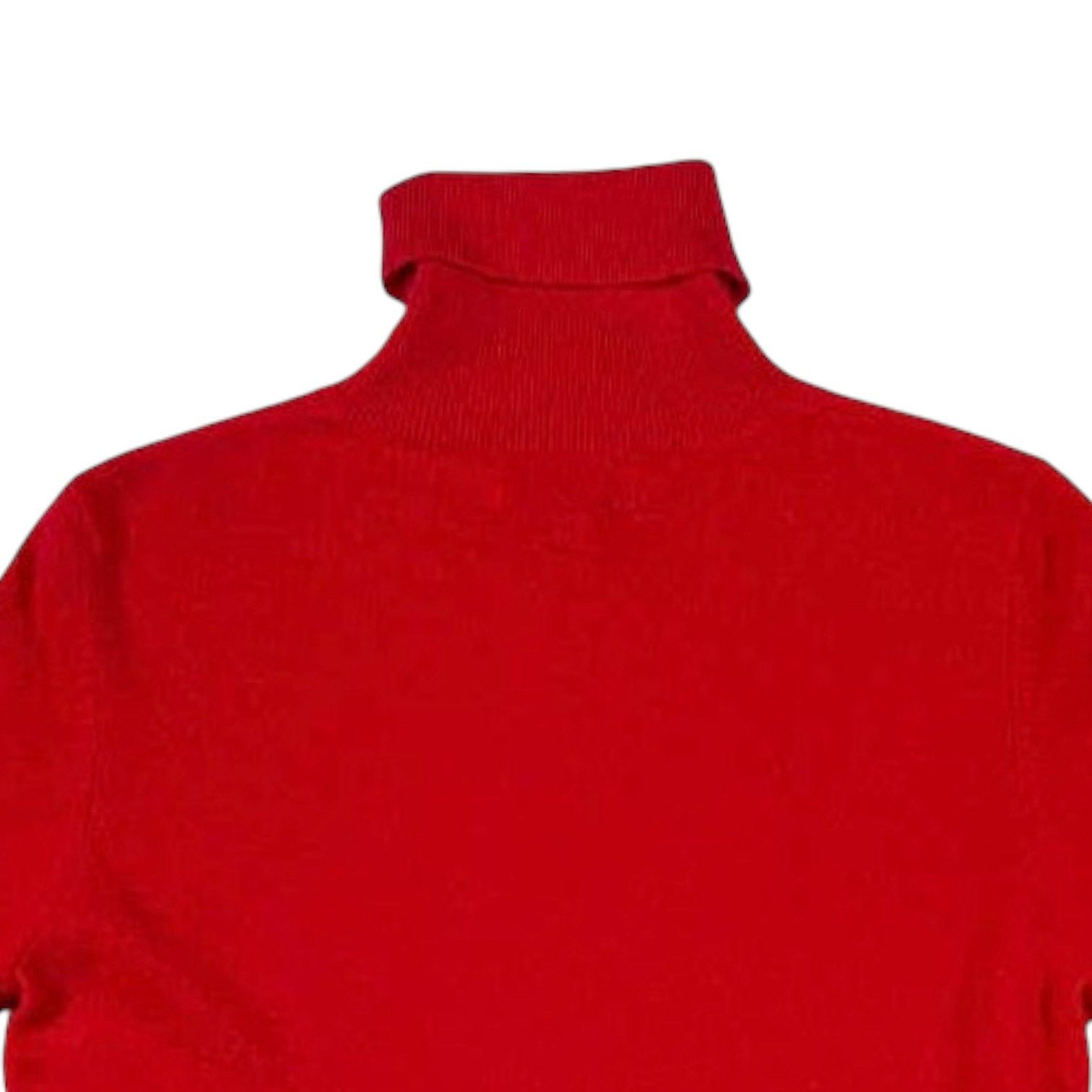 Bloomingdale's Bloomingdale’s Red Cashmere Sweater | Size L Size L / US 10 / IT 46 - 4 Thumbnail