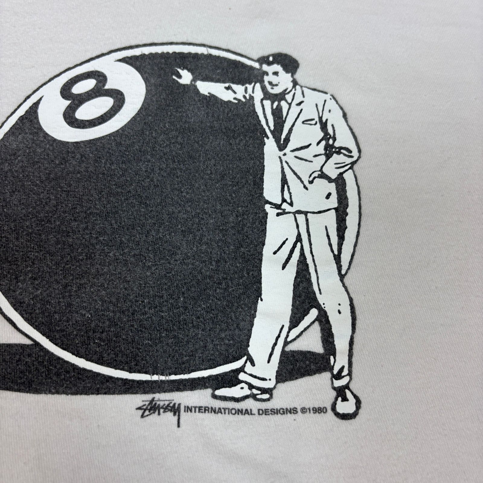 Stussy Stussy 8 Ball Man Tee Short Sleeve Shirt Men's Large Skater Size US L / EU 52-54 / 3 - 3 Thumbnail