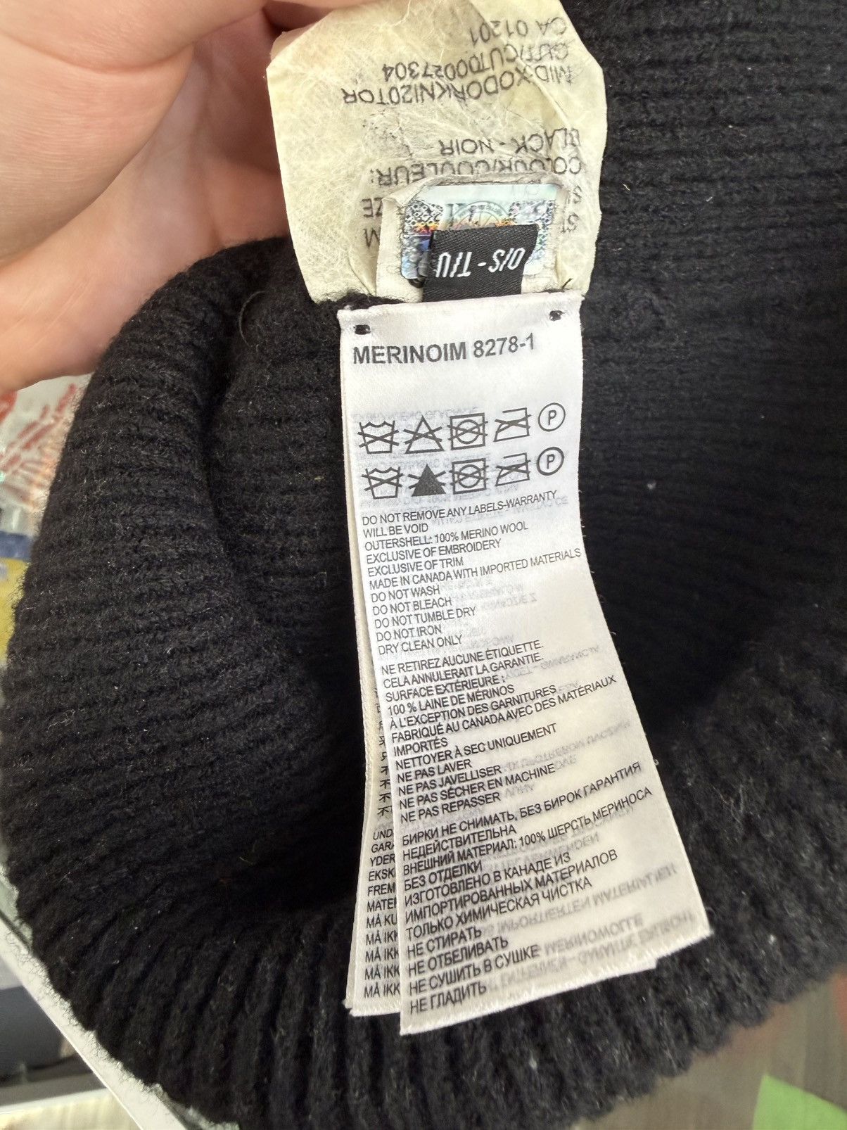 Canada Goose Canada Goose Embroidered Logo Beanie Size ONE SIZE - 5 Thumbnail