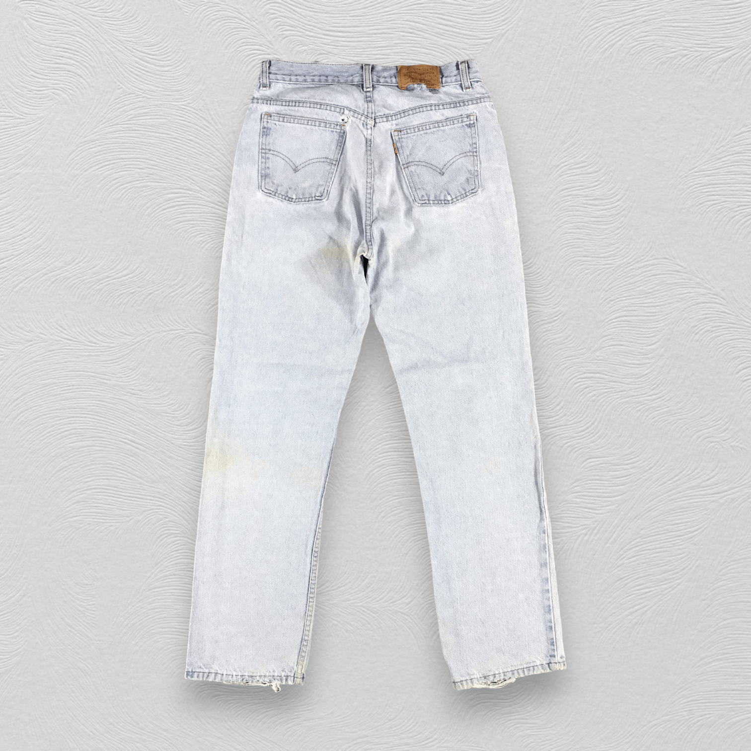 Levi's Vintage 90s Levi's Jeans Orange Tab Distress Denim KJ1002 Size US 30 / EU 46 - 2 Thumbnail