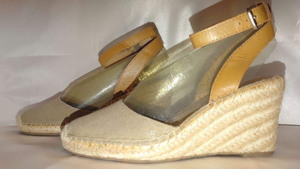 Franco Sarto Franco Sarto Mirana Espadrille Wedge Sandals Size 8.5 Size US 8.5 / IT 38.5 - 3 Thumbnail