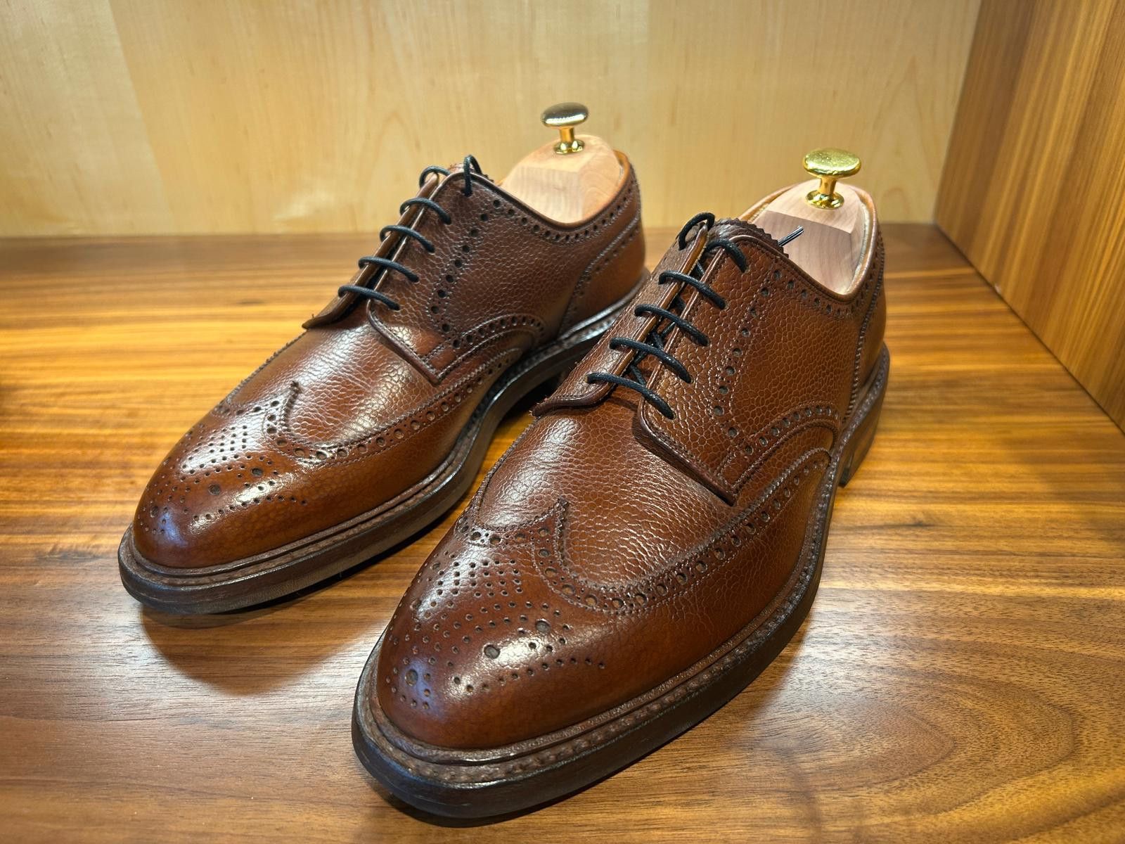 Crockett & Jones Crockett and Jones Pembroke Tan Scotch 7E Size US 8 / EU 41 - 2 Thumbnail