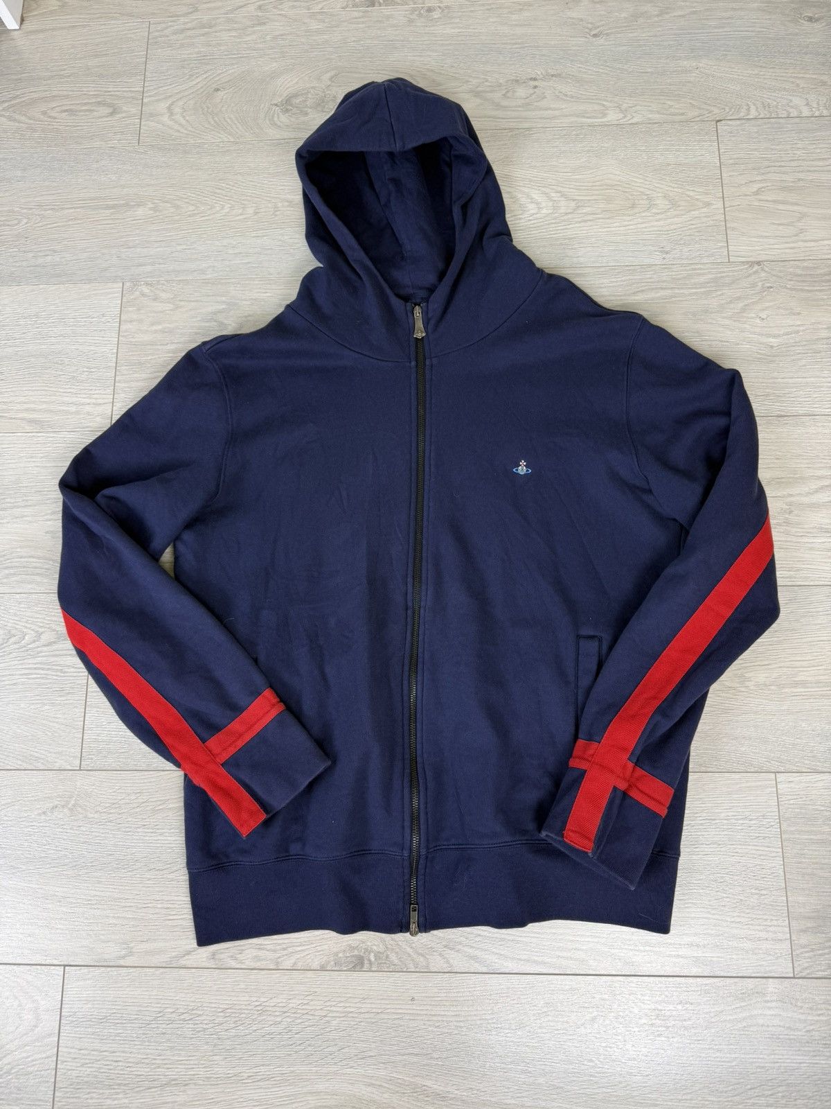 Vivienne Westwood Vivienne Westwood Full Zip Hoodie Size US XL / EU 56 / 4 - 1 Thumbnail