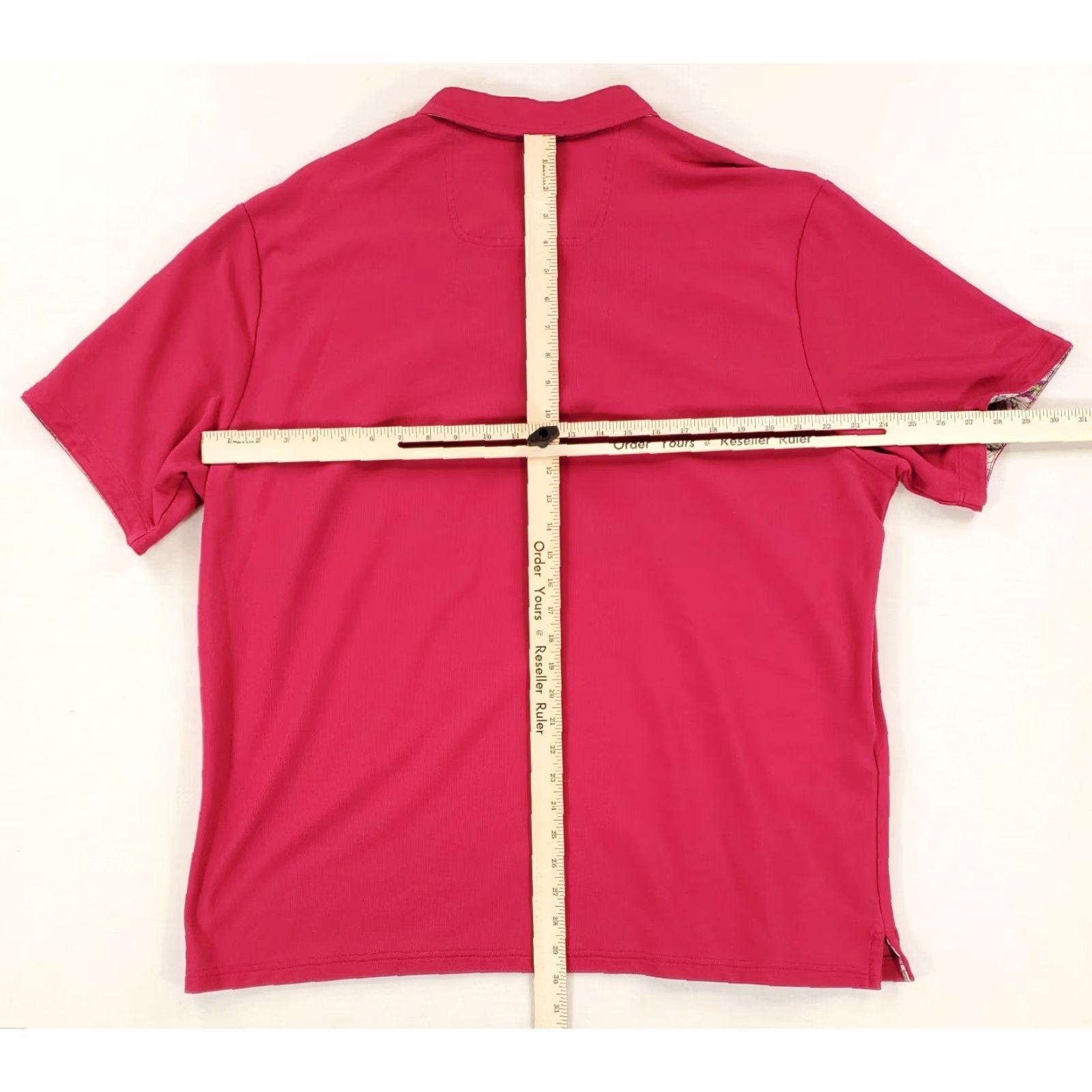 Tommy Bahama Tommy Bahama Island Zone Polo Shirt Short Sleeve Magenta Mens XXL Size US XXL / EU 58 / 5 - 5 Thumbnail