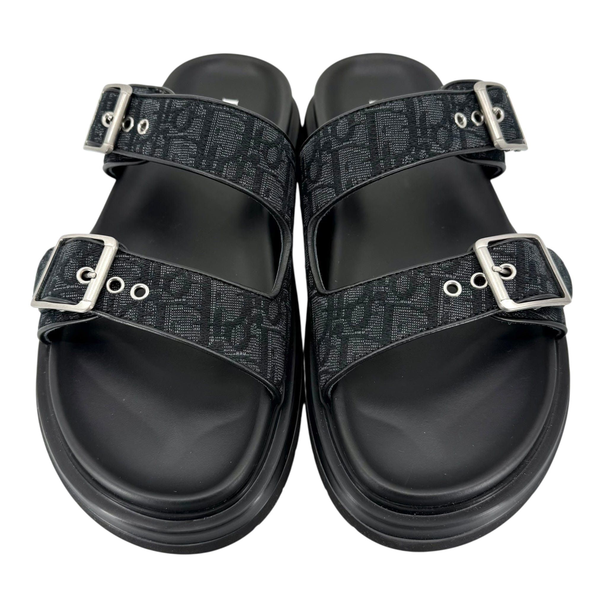 Dior Dior Aqua Sandels Black Oblique Size US 8 / EU 41 - 1 Thumbnail