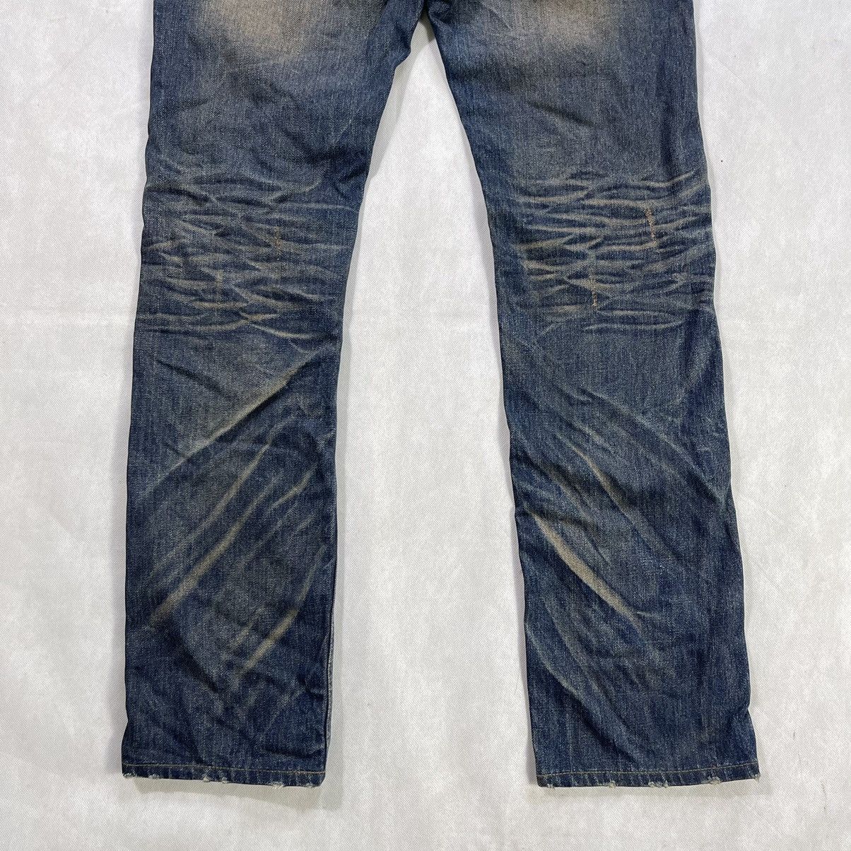 Japanese Brand DPSR Clawmarks Distressed Patchwork Patina Design Jeans Size US 32 / EU 48 - 6 Thumbnail