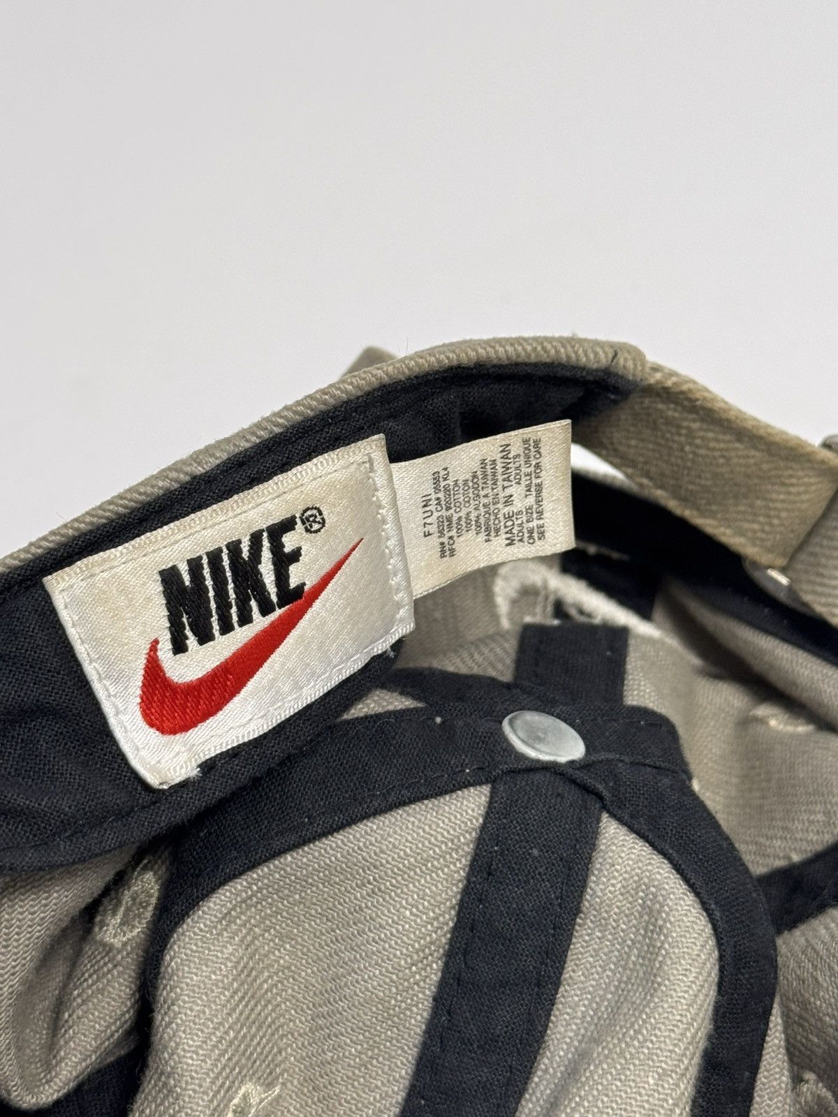 Vintage Nike Vintage Cap Y2K style hype Swoosh Size ONE SIZE - 11 Thumbnail