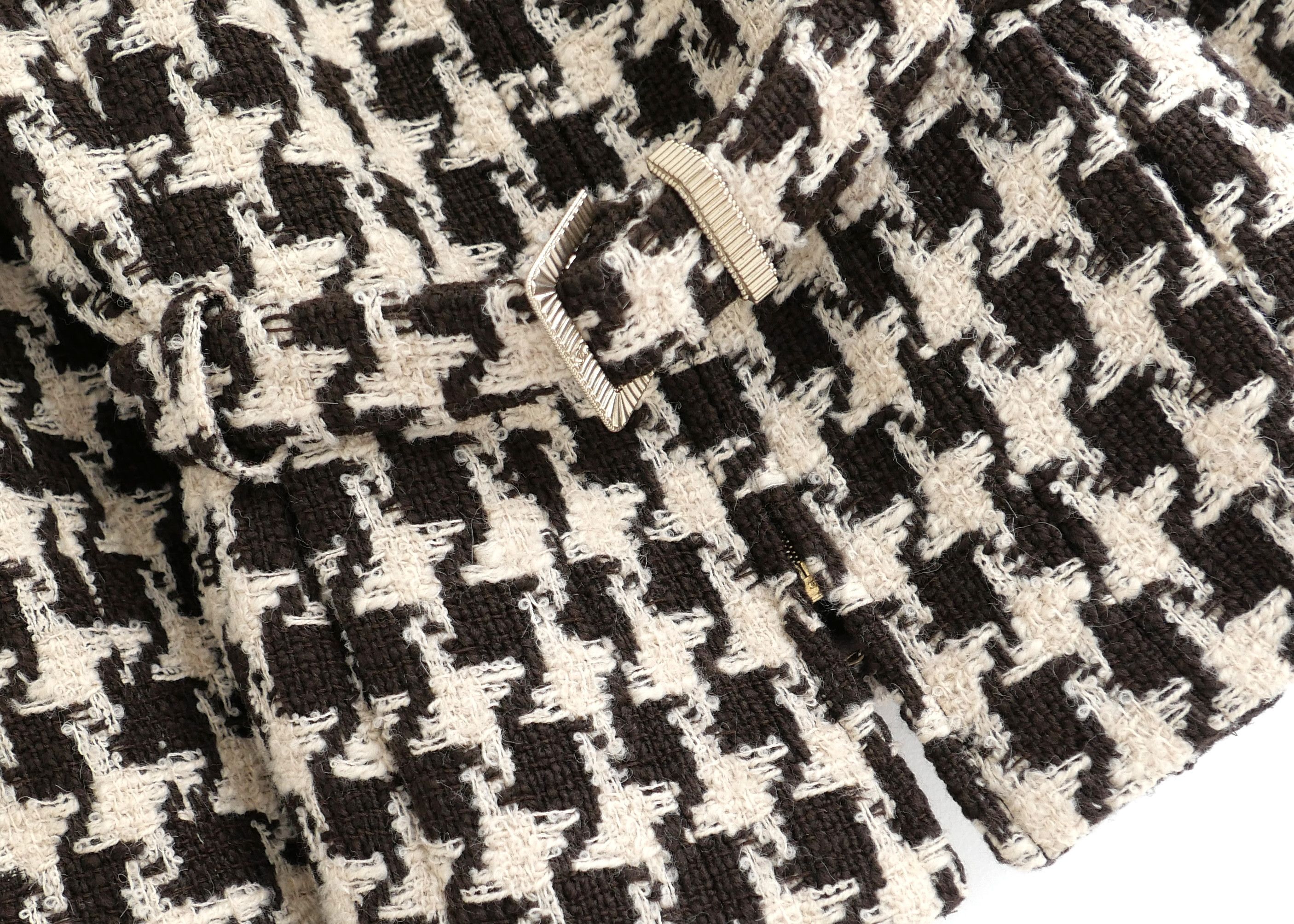 Chanel Chanel Pre-Fall 2009 'Paris-Moscow' Dogtooth Jacket Size S / US 4 / IT 40 - 3 Thumbnail