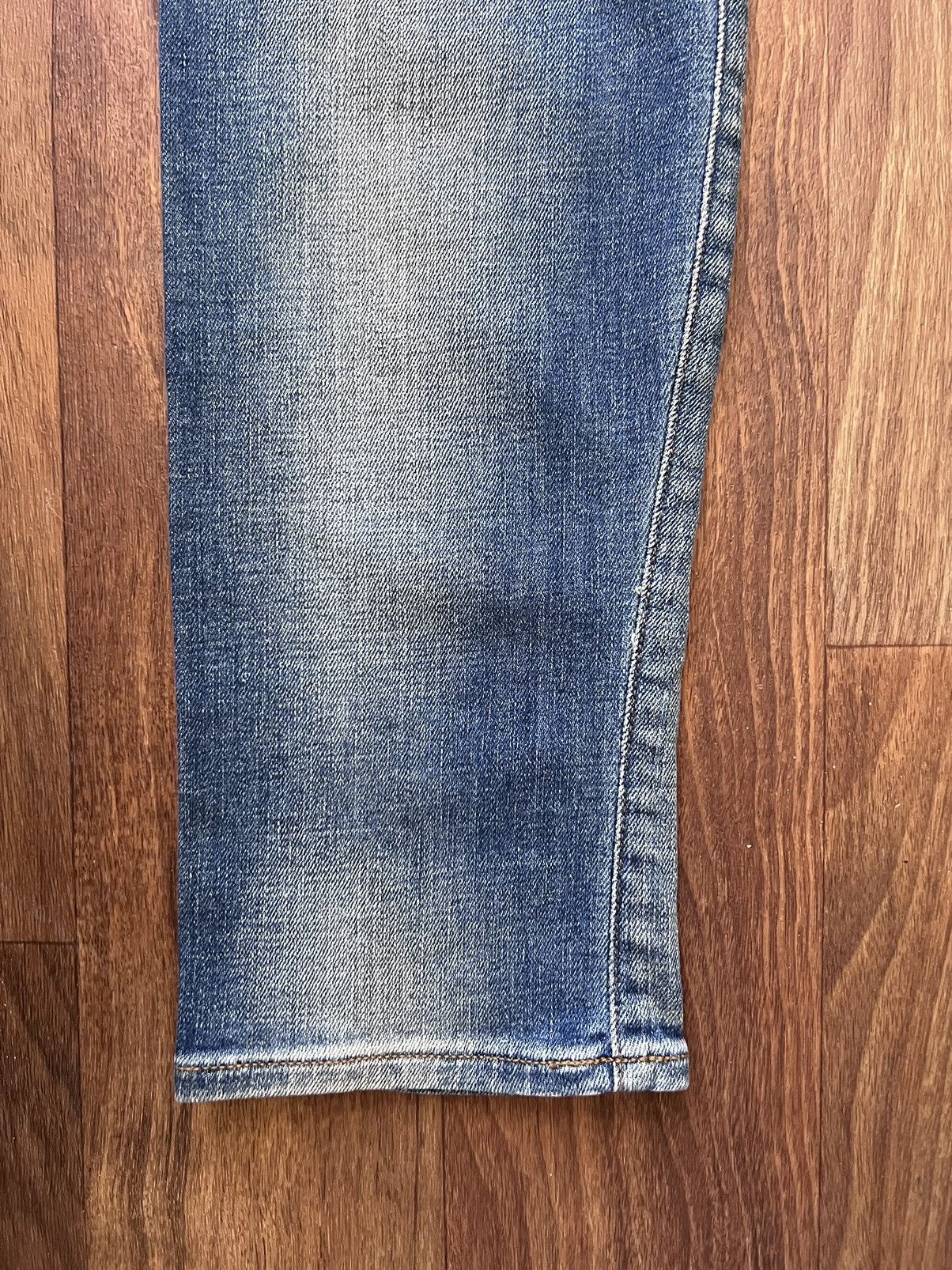 R13 Faded dirty wash SS16 Boy jeans,sz 33, Italy, worn X 2 Size US 33 - 9 Thumbnail