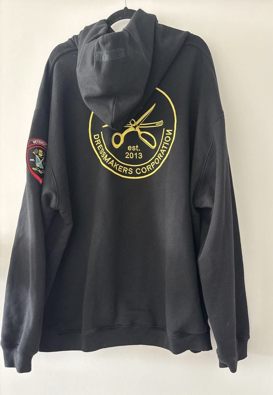 Vetements Vetements Police Officer / Dressmakers Hoodie Size US M / EU 48-50 / 2 - 4 Thumbnail