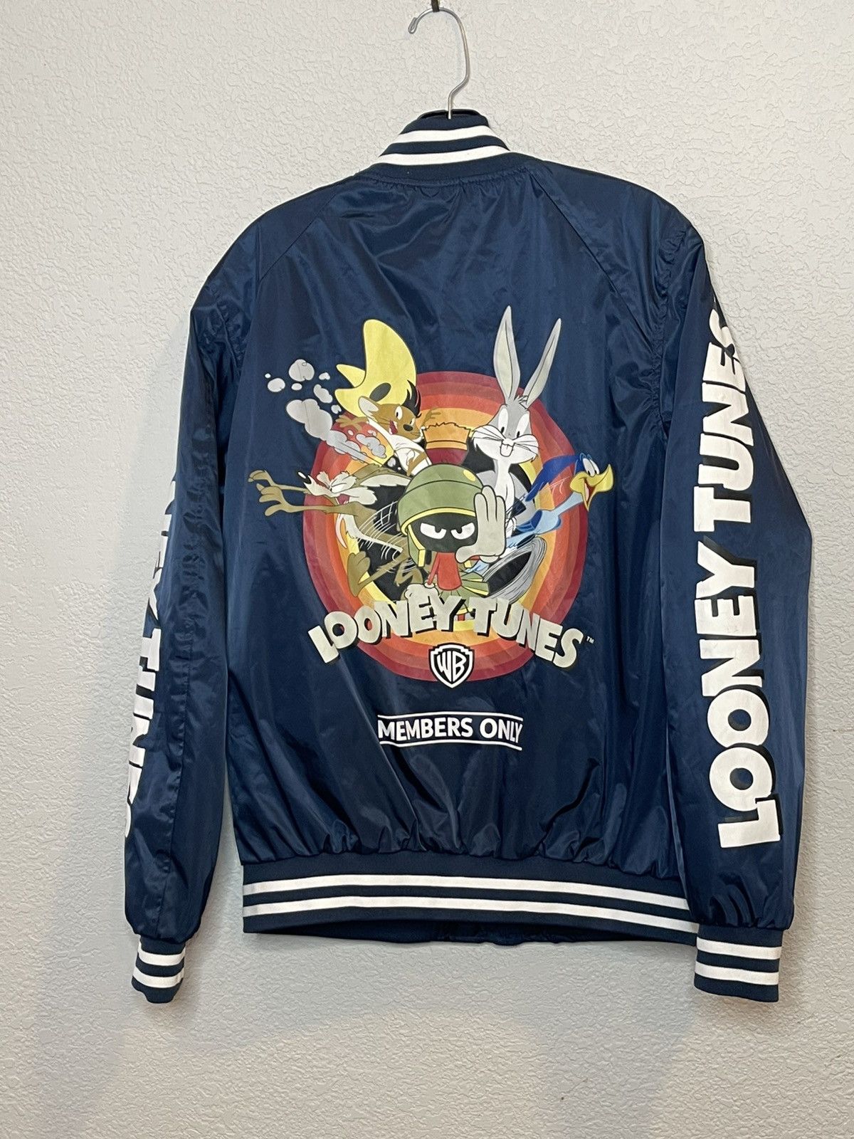 Warner Bros Warner Bros Looney Tunes Members Only Jacket Sz M Size US M / EU 48-50 / 2 - 3 Thumbnail