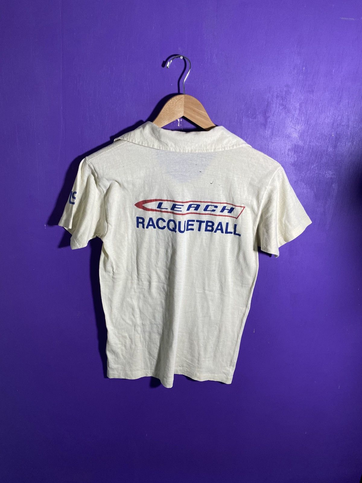 Vintage Vintage 1978 Illinois university racquetball tournament tee Size US M / EU 48-50 / 2 - 2 Thumbnail
