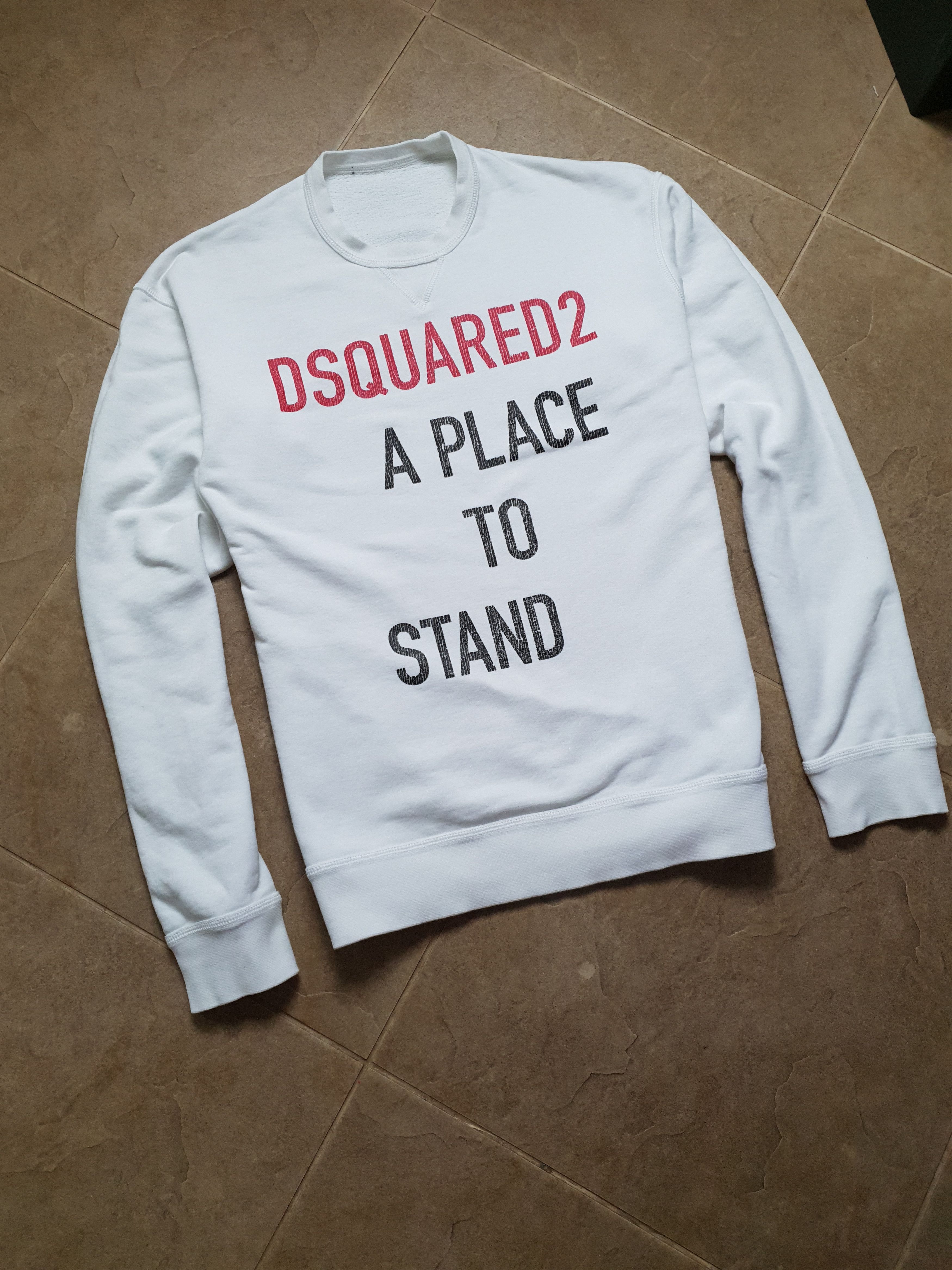 Dsquared2 Dsquared2 “A Place To Stand” Sweater Mens Size Xl Size US XL / EU 56 / 4 - 1 Thumbnail