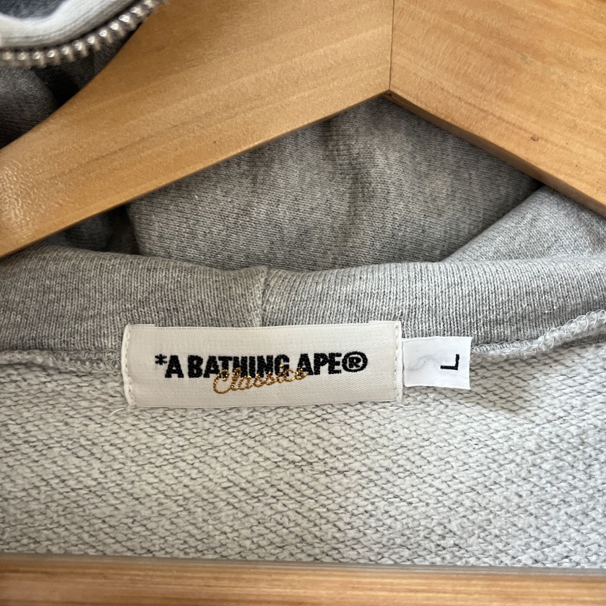 Bape Bape camo gray shark zip up hoodie Size US M / EU 48-50 / 2 - 18 Thumbnail