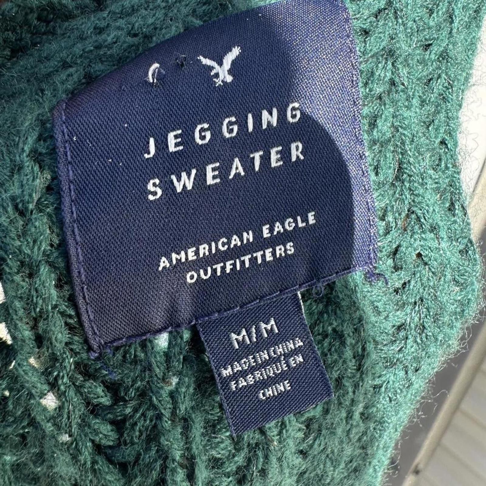 American Eagle Outfitters Green American Eagle Outfitters sweater #winterknits Size M / US 6-8 / IT 42-44 - 3 Thumbnail