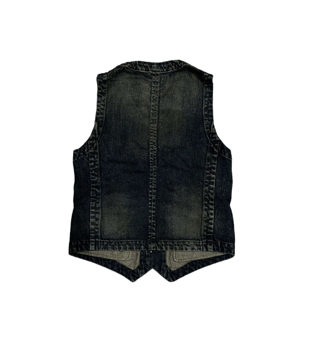 Japanese Brand × Number (N)ine Number Nine Denim Vest Size US S / EU 44-46 / 1 - 2 Thumbnail