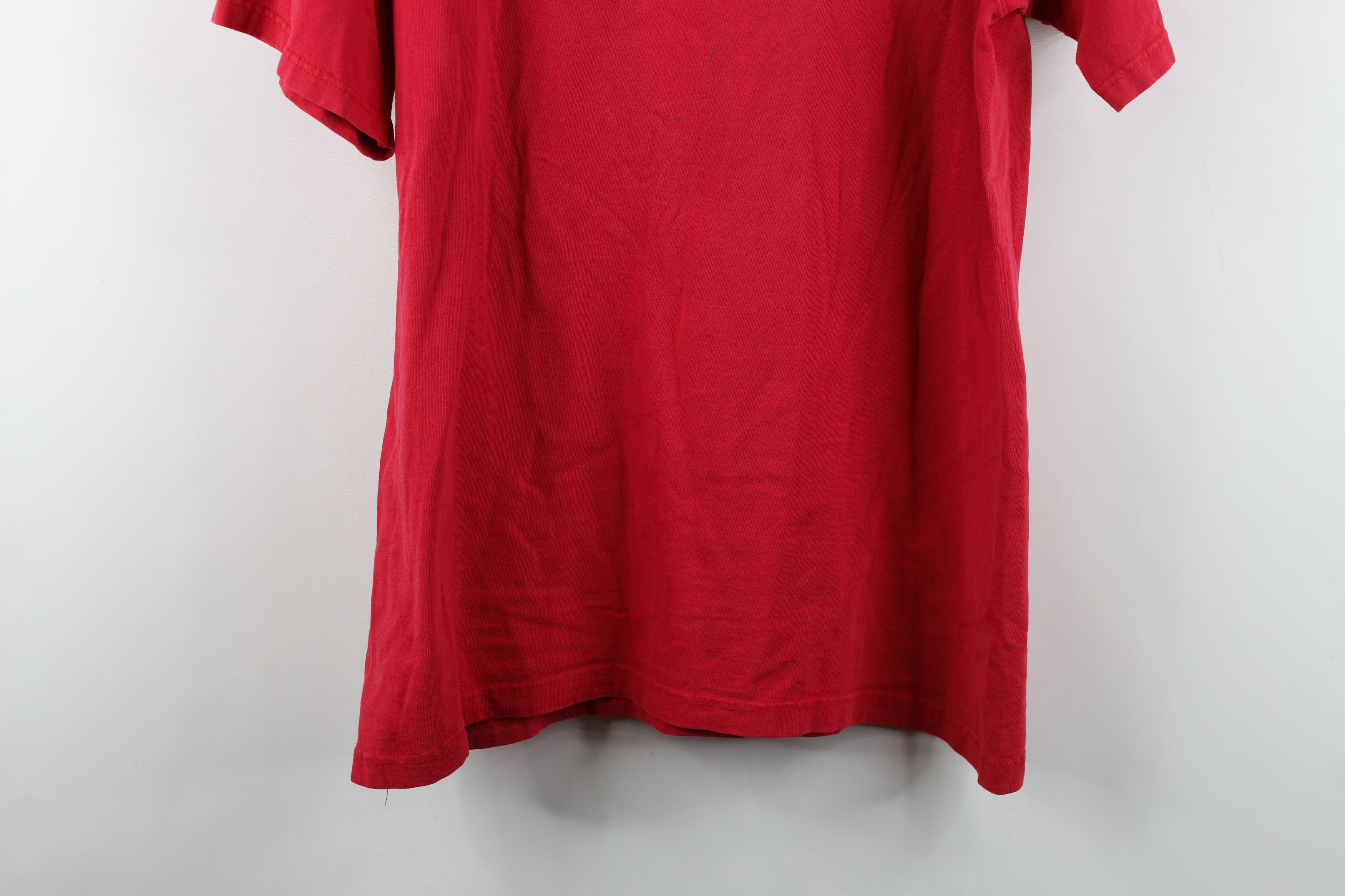 Vintage Vintage 90s Ohio State University Short Sleeve T-Shirt Red Size US L / EU 52-54 / 3 - 16 Thumbnail