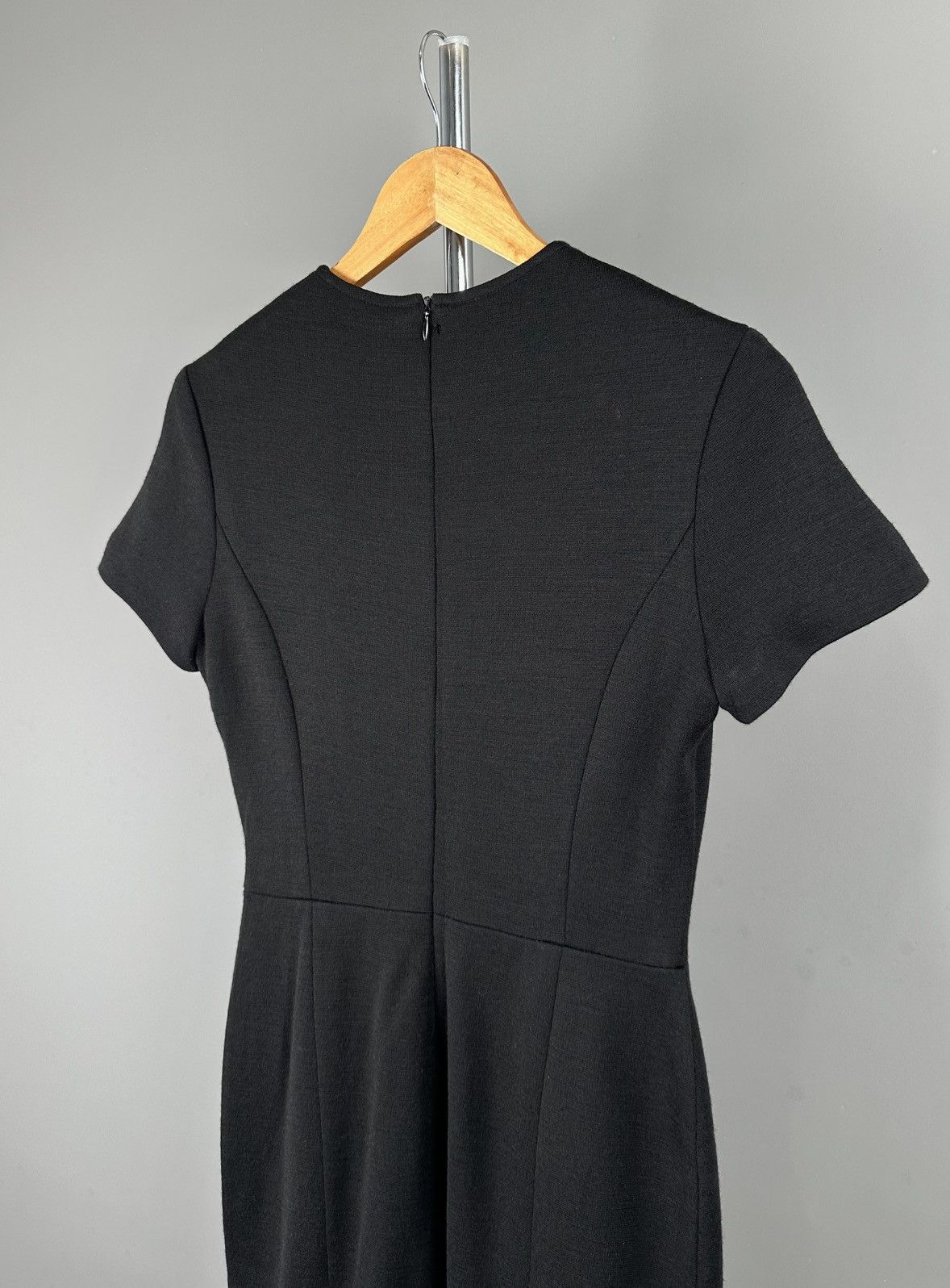 Chanel Chanel - Chanel Boutique Archive 1995 - Wool Black Dress Size S / US 4 / IT 40 - 9 Thumbnail