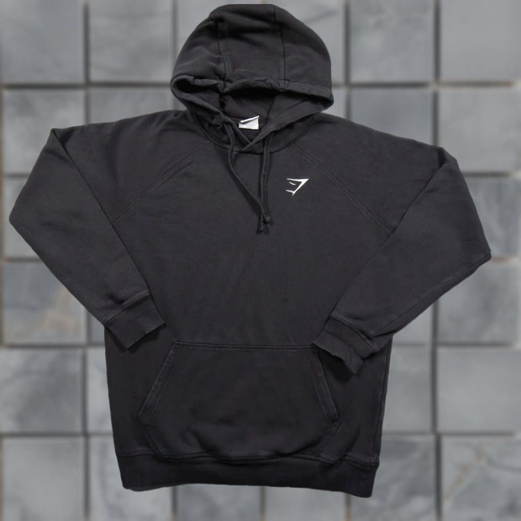 Gymshark Gymshark Onyx V3 Compression Hoodie Black Onyx ✓DAVID