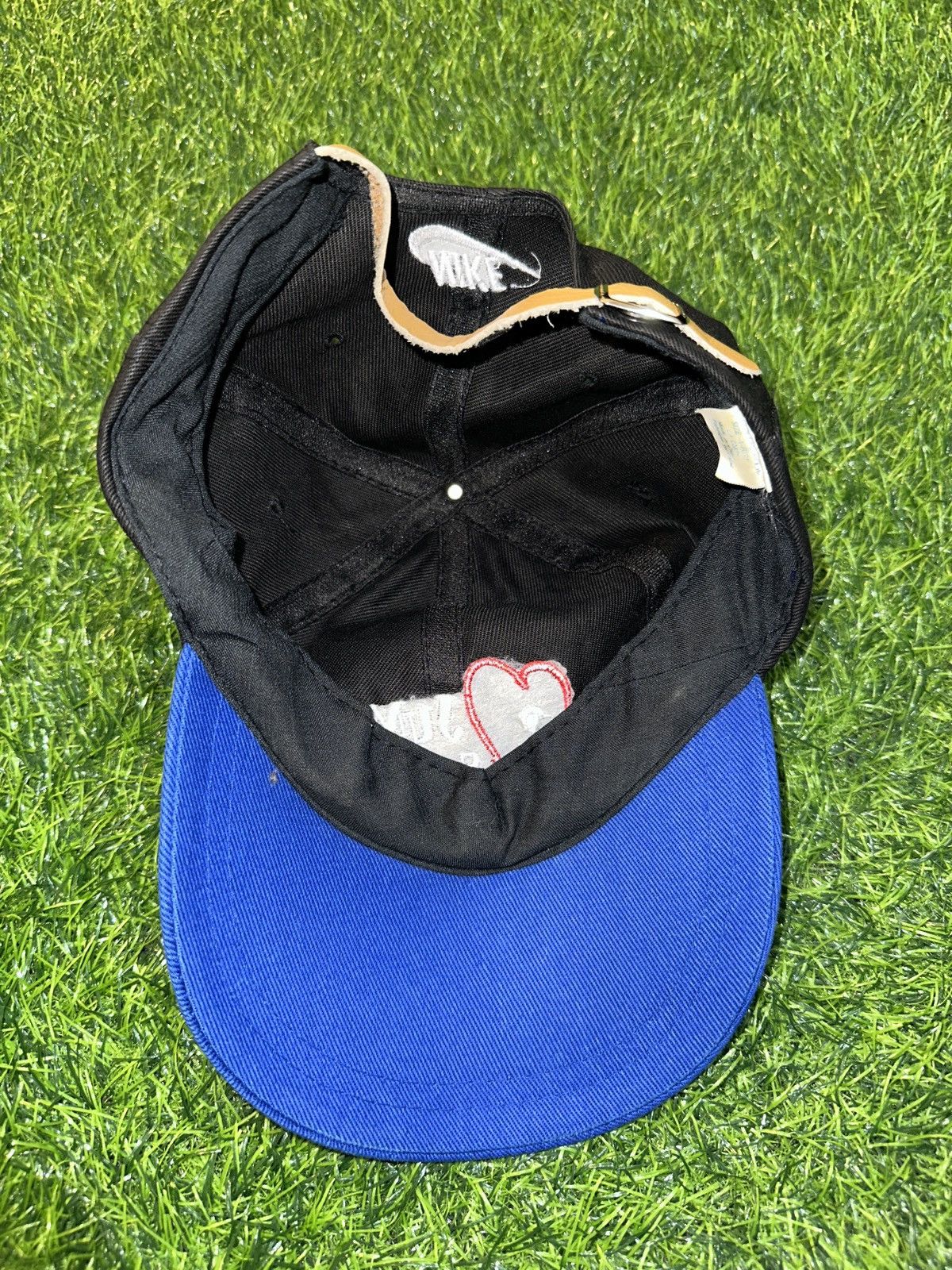 Nike Vintage nike jump sautons adjustable hat Size ONE SIZE - 5 Thumbnail