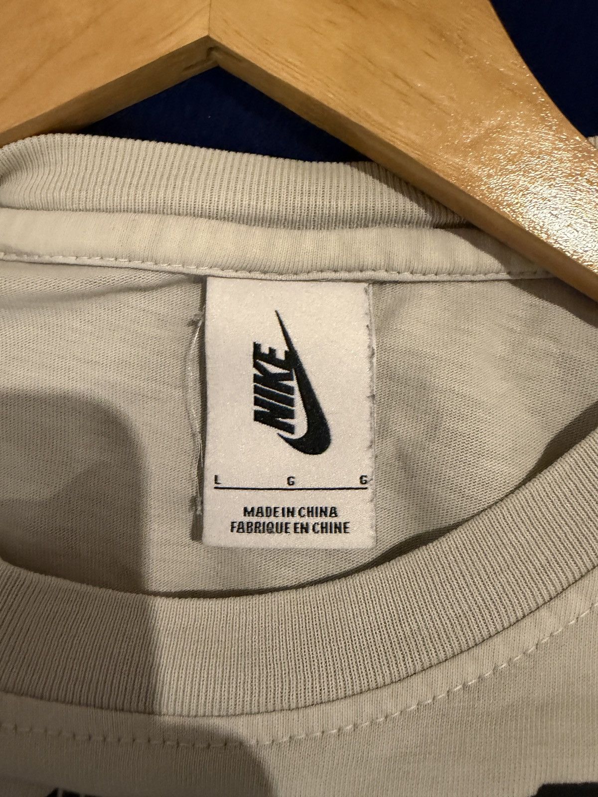Nike Nike x Offwhite LOGO Tee Size US L / EU 52-54 / 3 - 3 Thumbnail