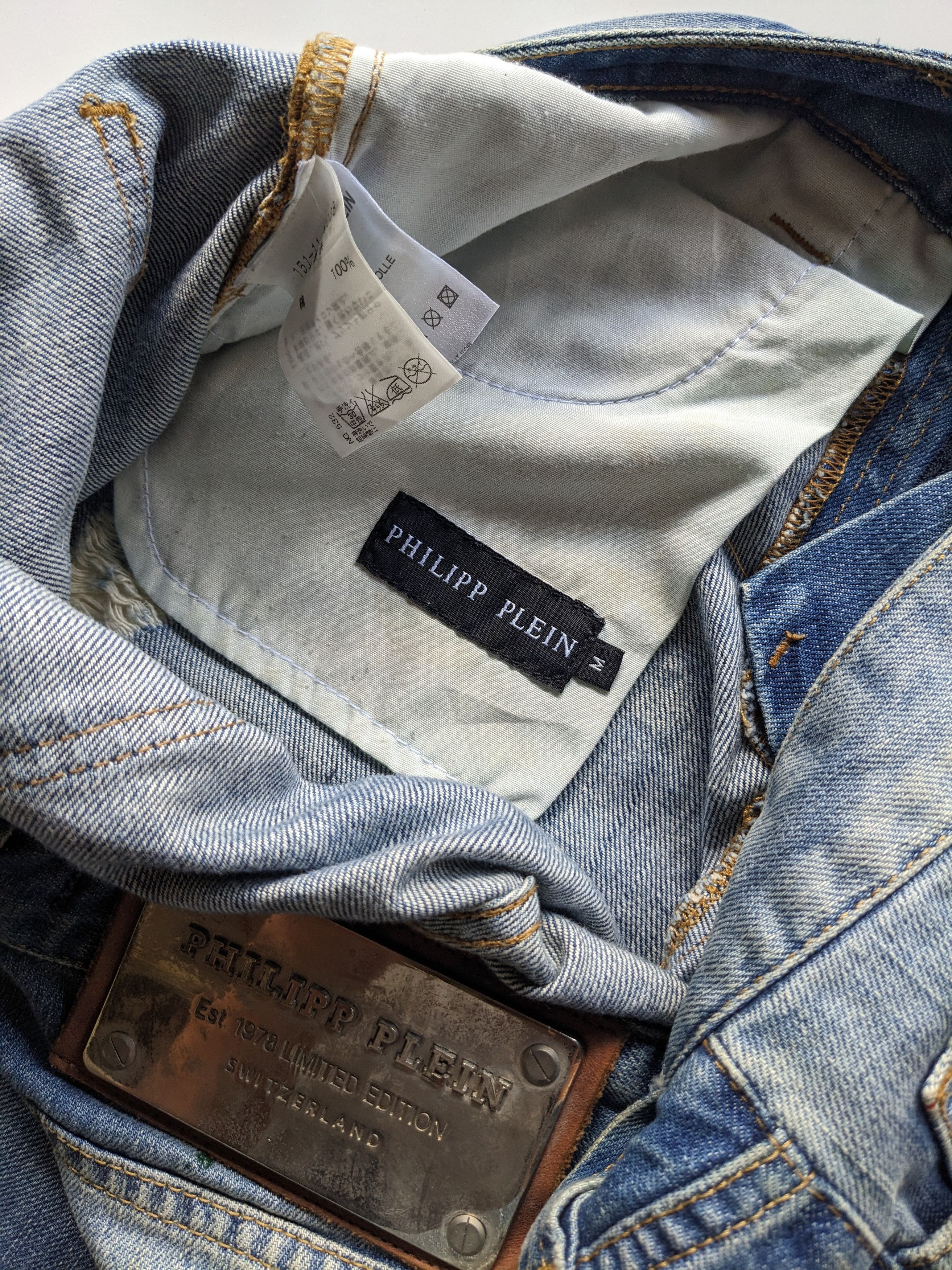 GOSTAR DE FUGA × If Six Was Nine × Philipp Plein Philipp Plein distressed jeans Size US 32 / EU 48 - 6 Thumbnail