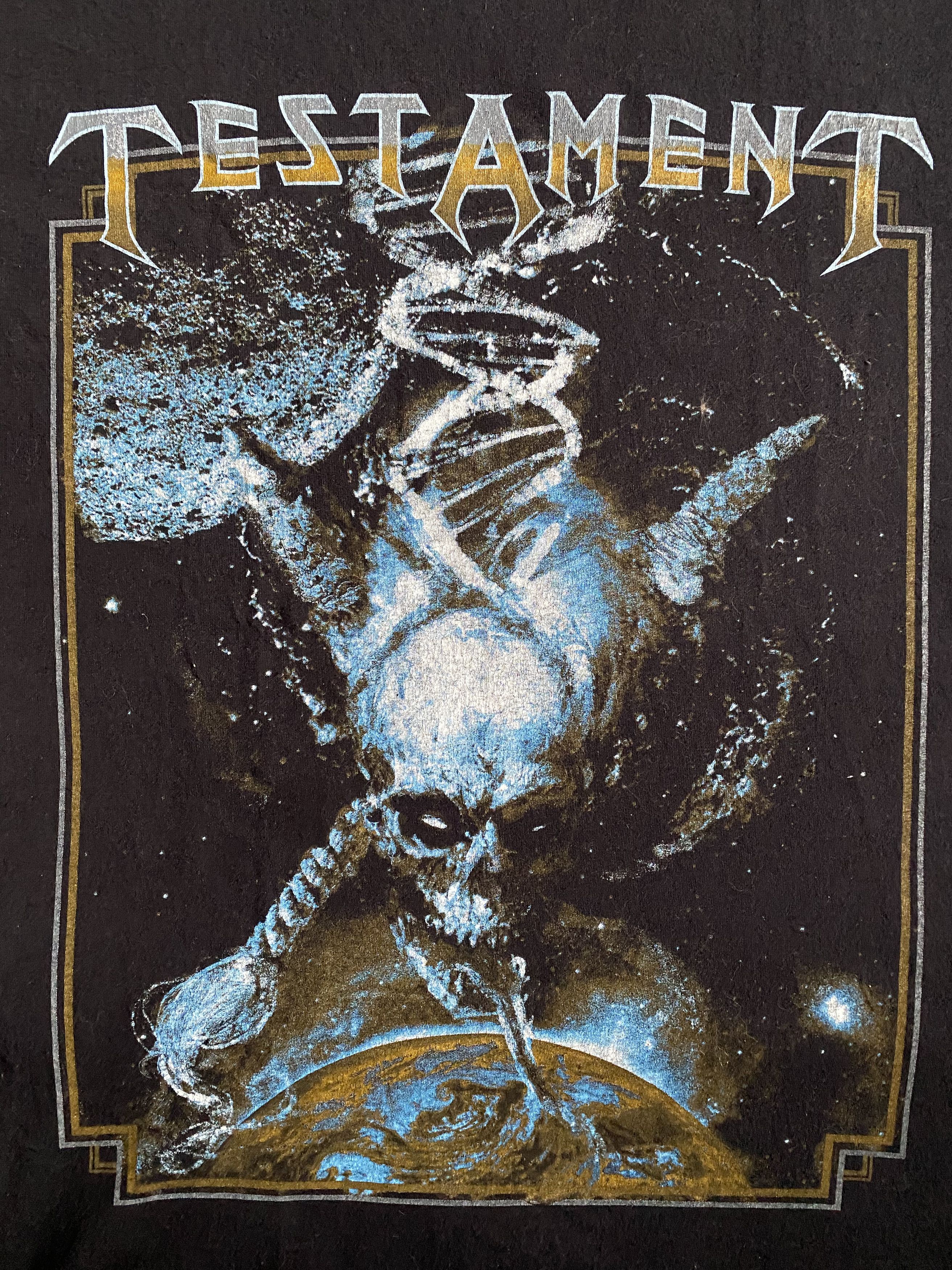 Band Tees Testament Metal Band Tee Size US M / EU 48-50 / 2 - 4 Thumbnail