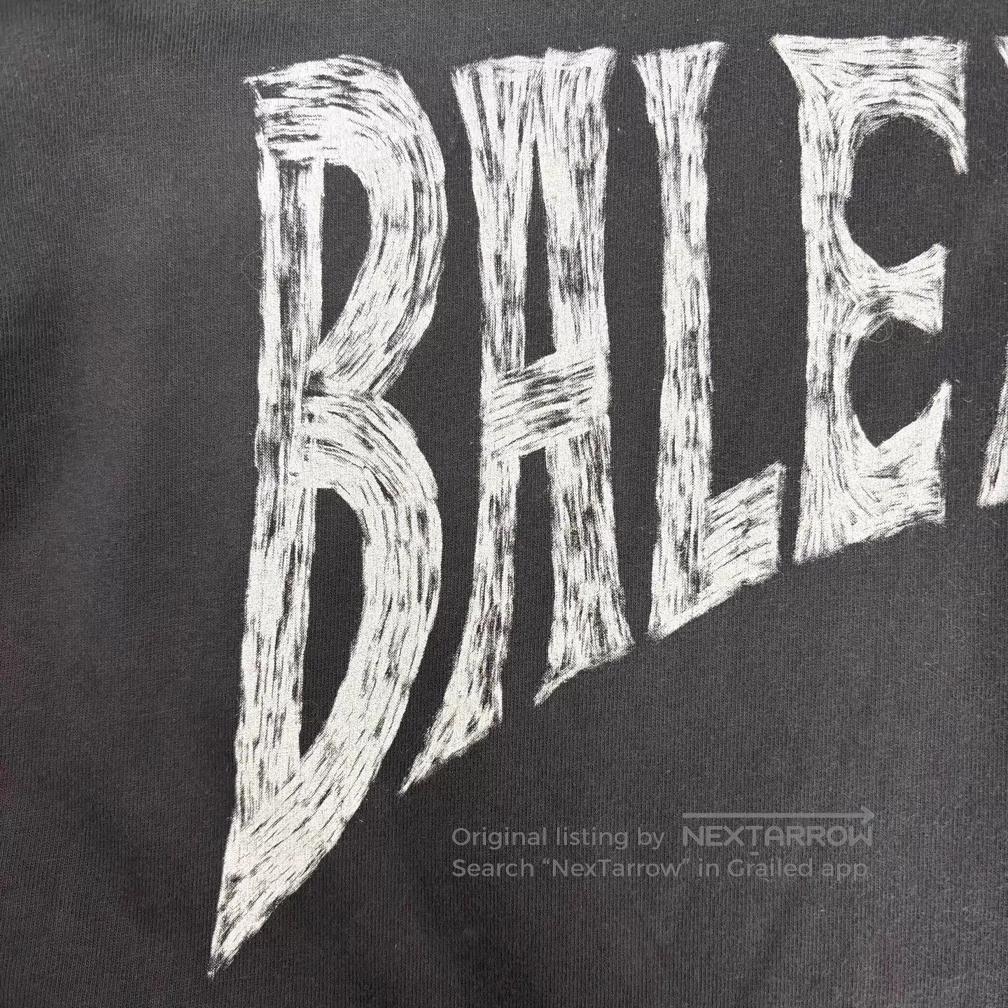Balenciaga Black Paris Eiffel Tower Graphic Short Sleeve Shirt. Size US M / EU 48-50 / 2 - 7 Thumbnail